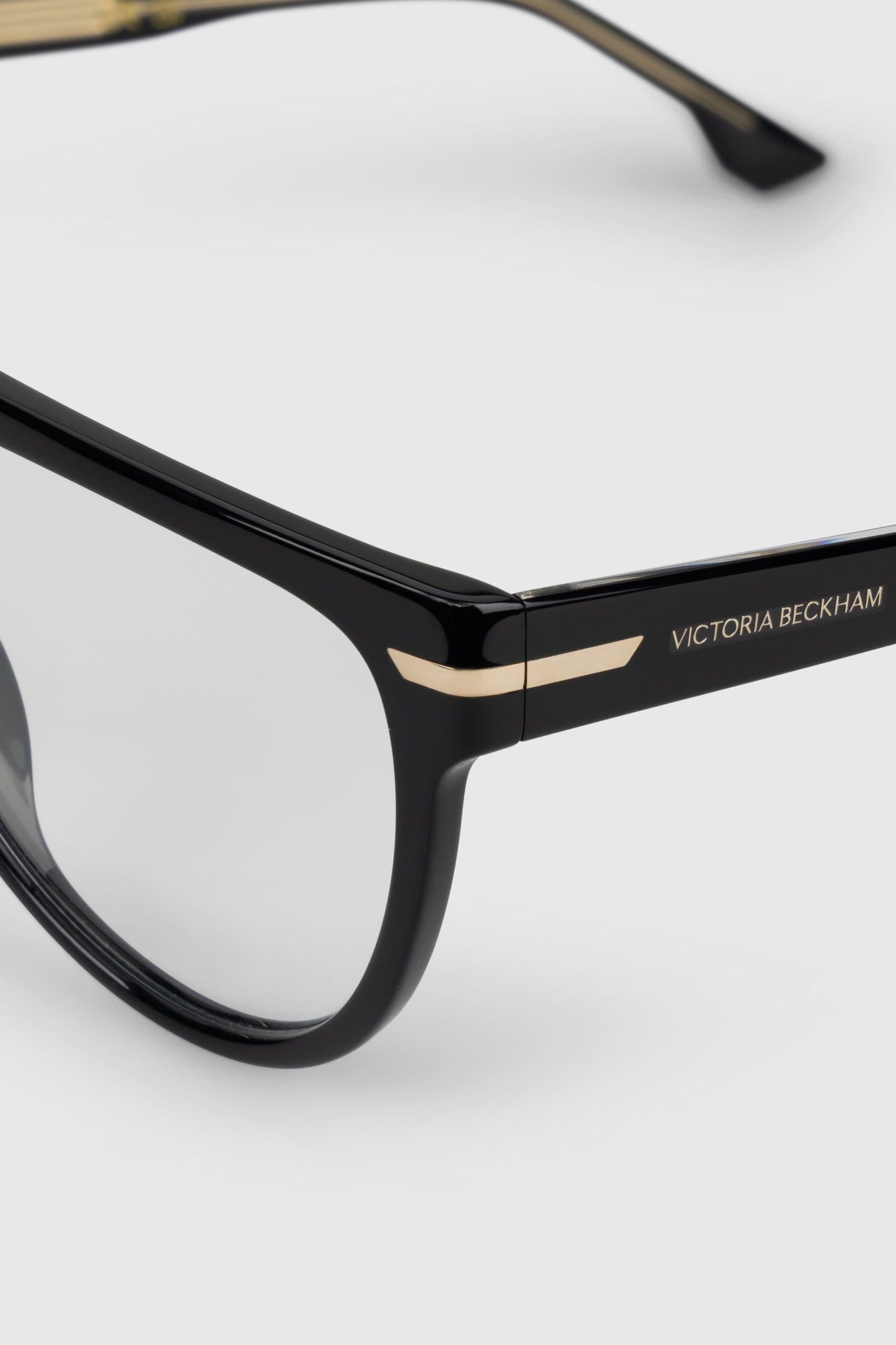 Flat Top Acetate Optical In Black