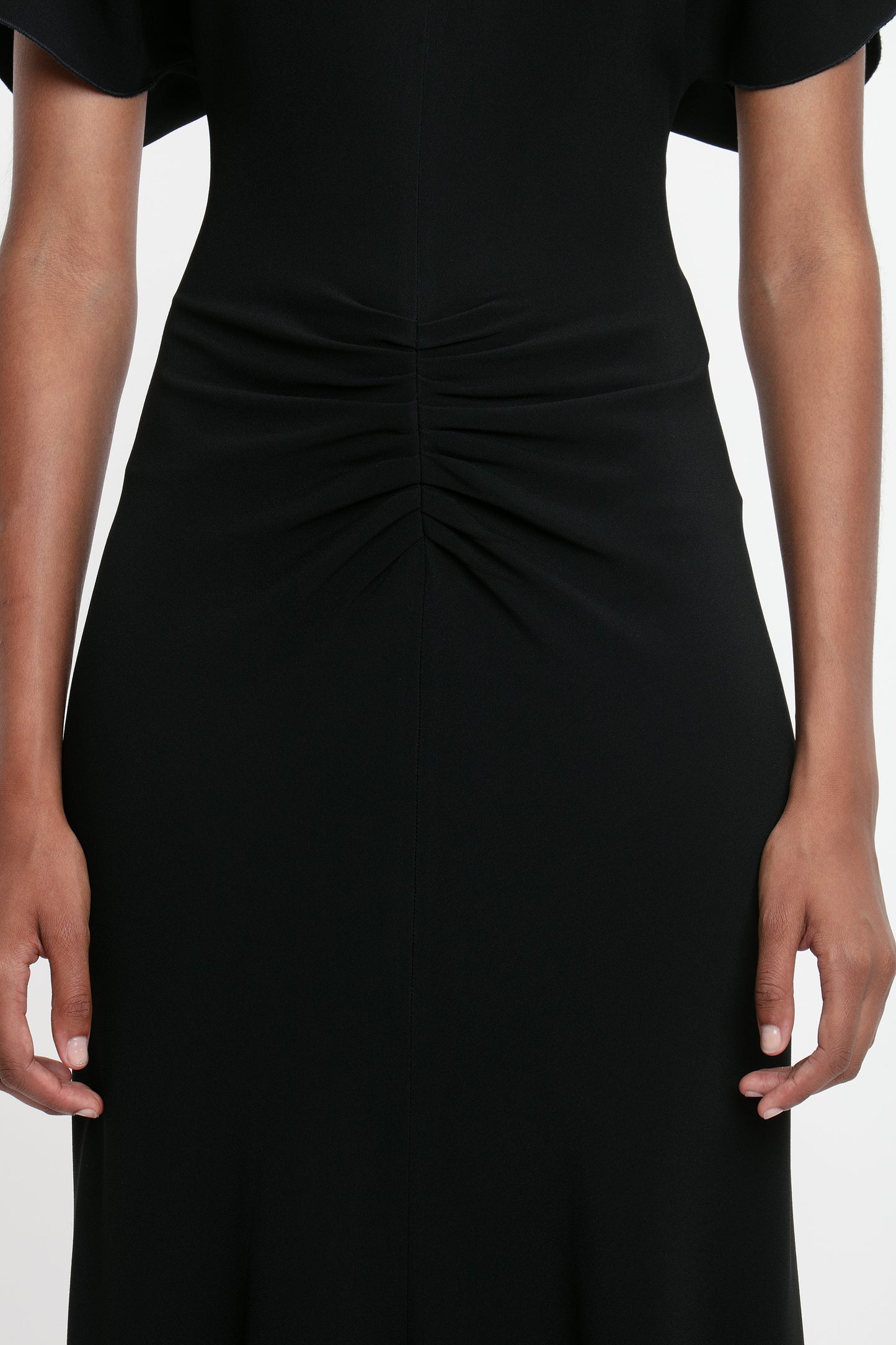 Bela Midi Dress In Black