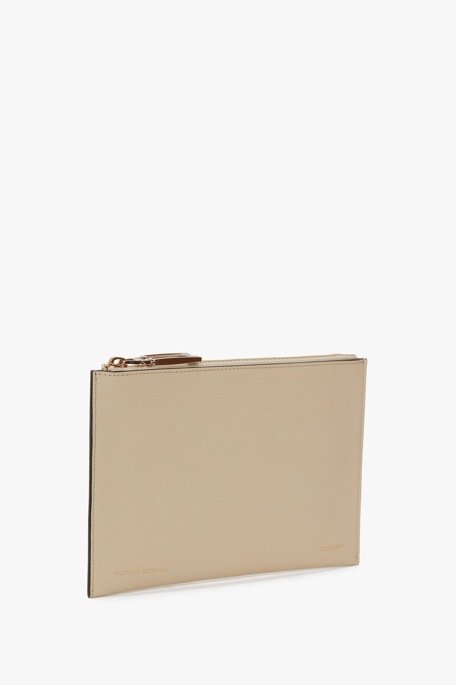 Pochette Bag In Ivory Leather