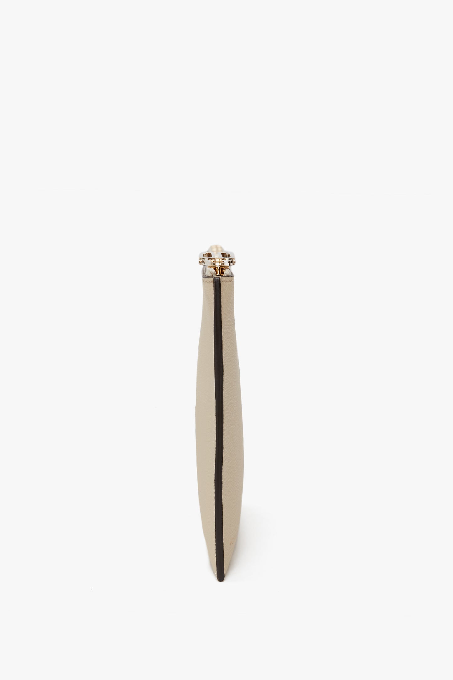 Pochette Bag In Ivory Leather