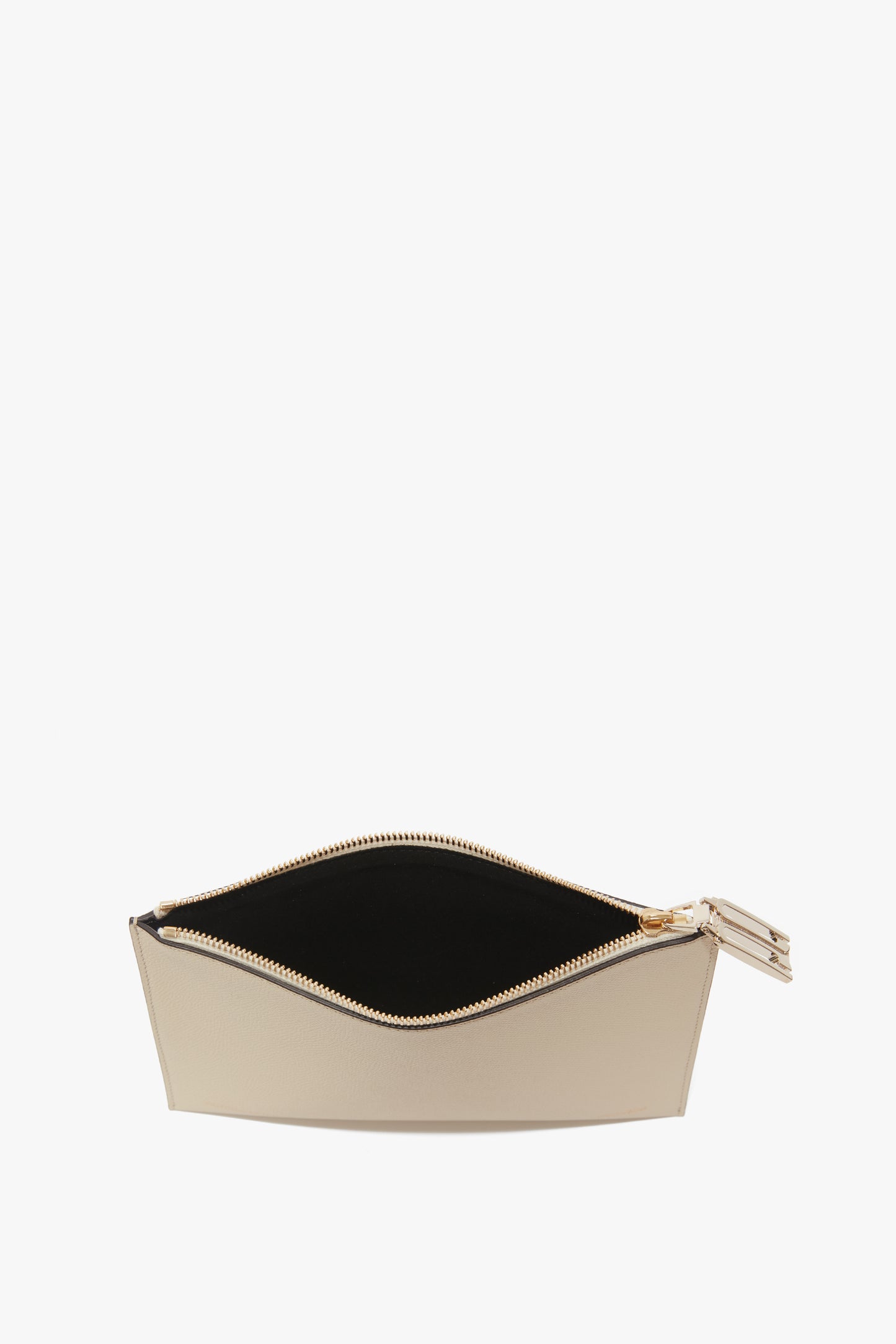 Pochette Bag In Ivory Leather