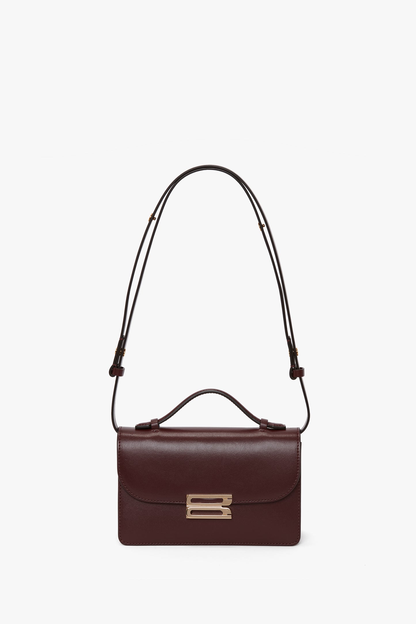 Dorian Bag Small In Burgundy Leather