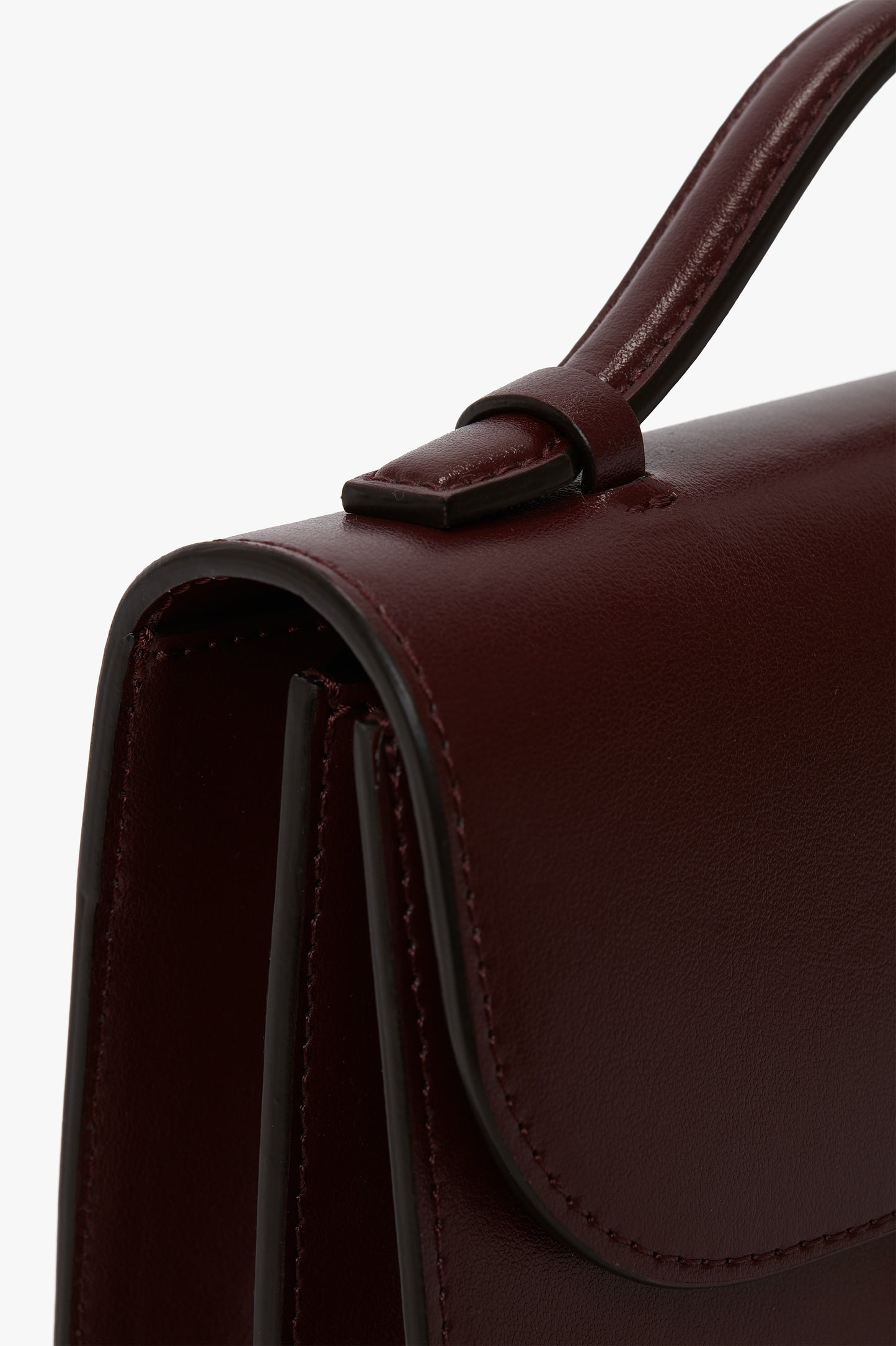 Dorian Bag Small In Burgundy Leather
