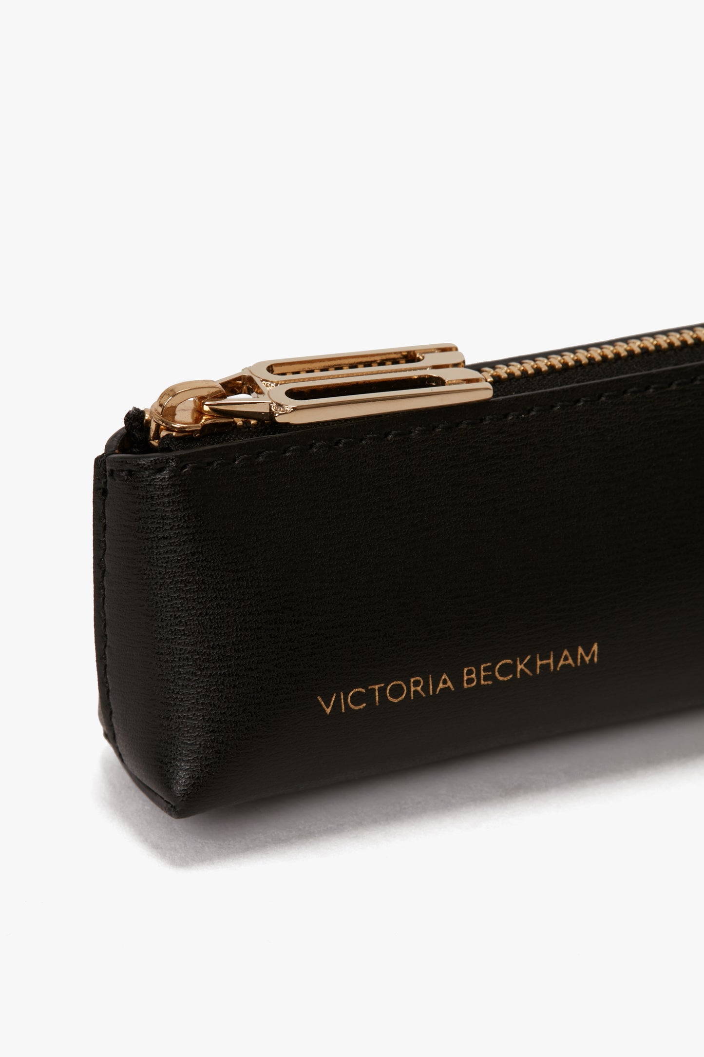 Pencil Case In Black Leather