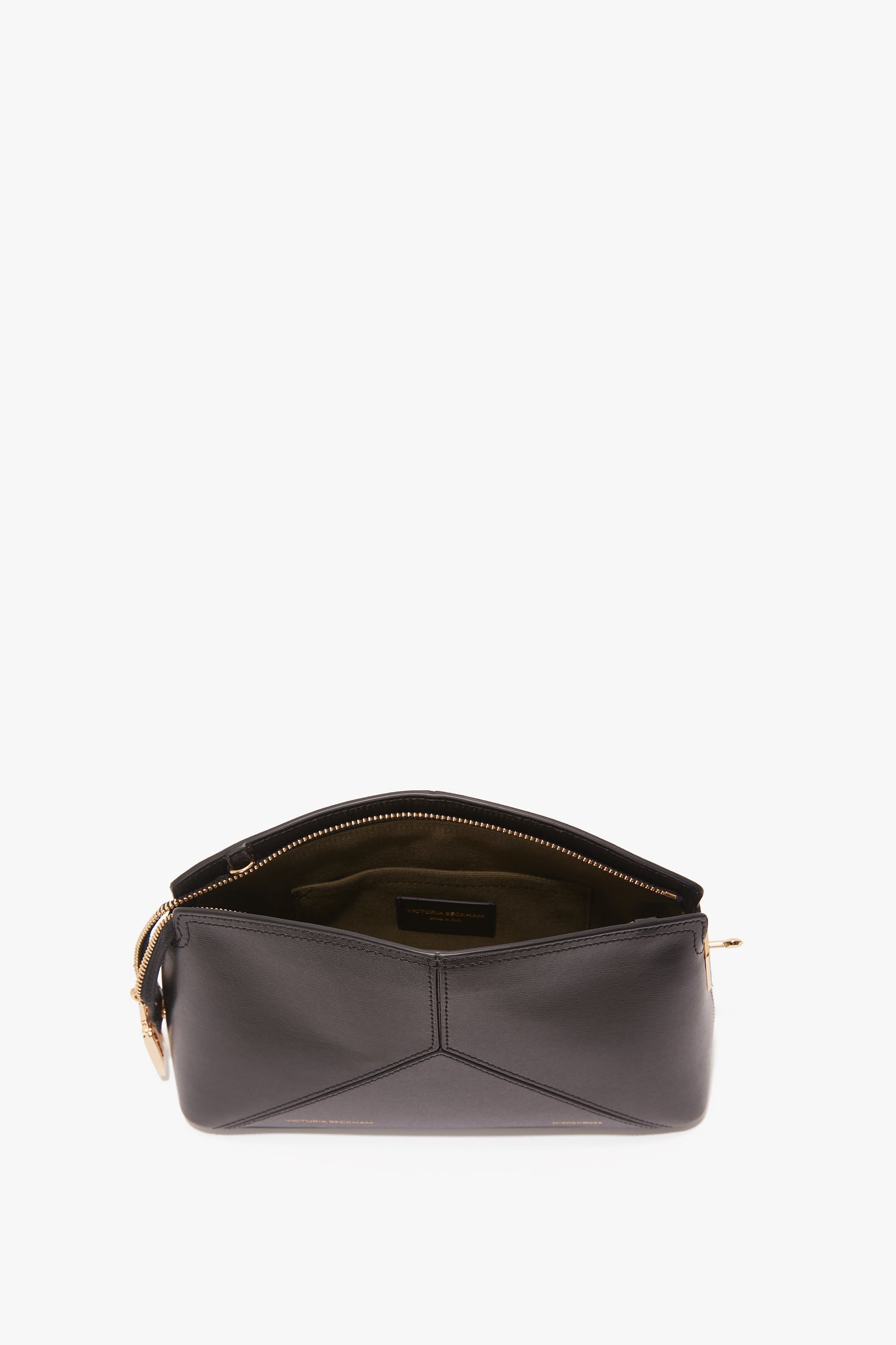 Victoria Crossbody Bag In Black Leather