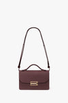 Dorian Bag Small In Burgundy Leather