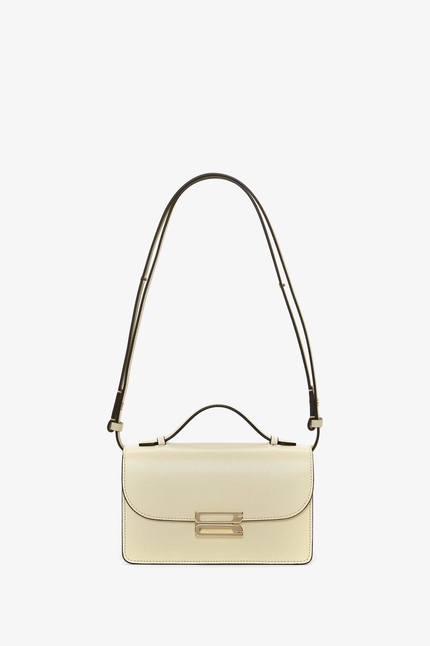 Dorian Bag Small In Ivory Leather