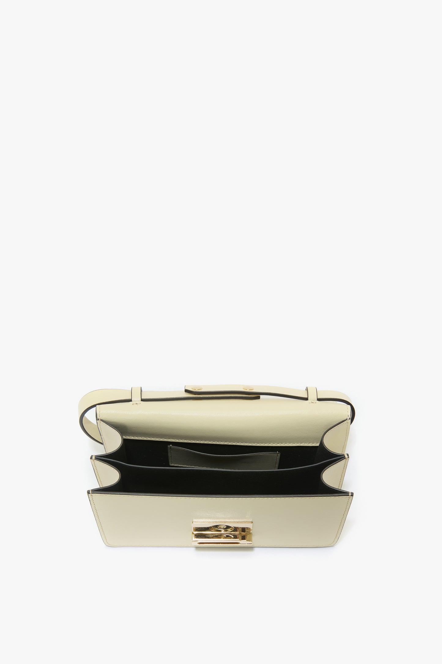 Dorian Bag Small In Ivory Leather