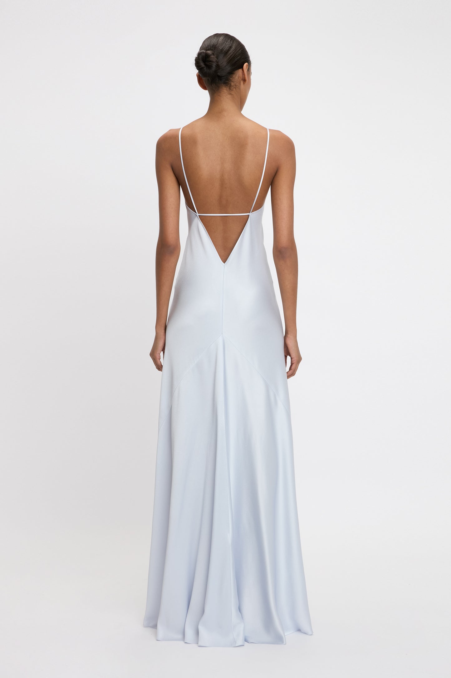 Cami Floor-Length Dress In Ice