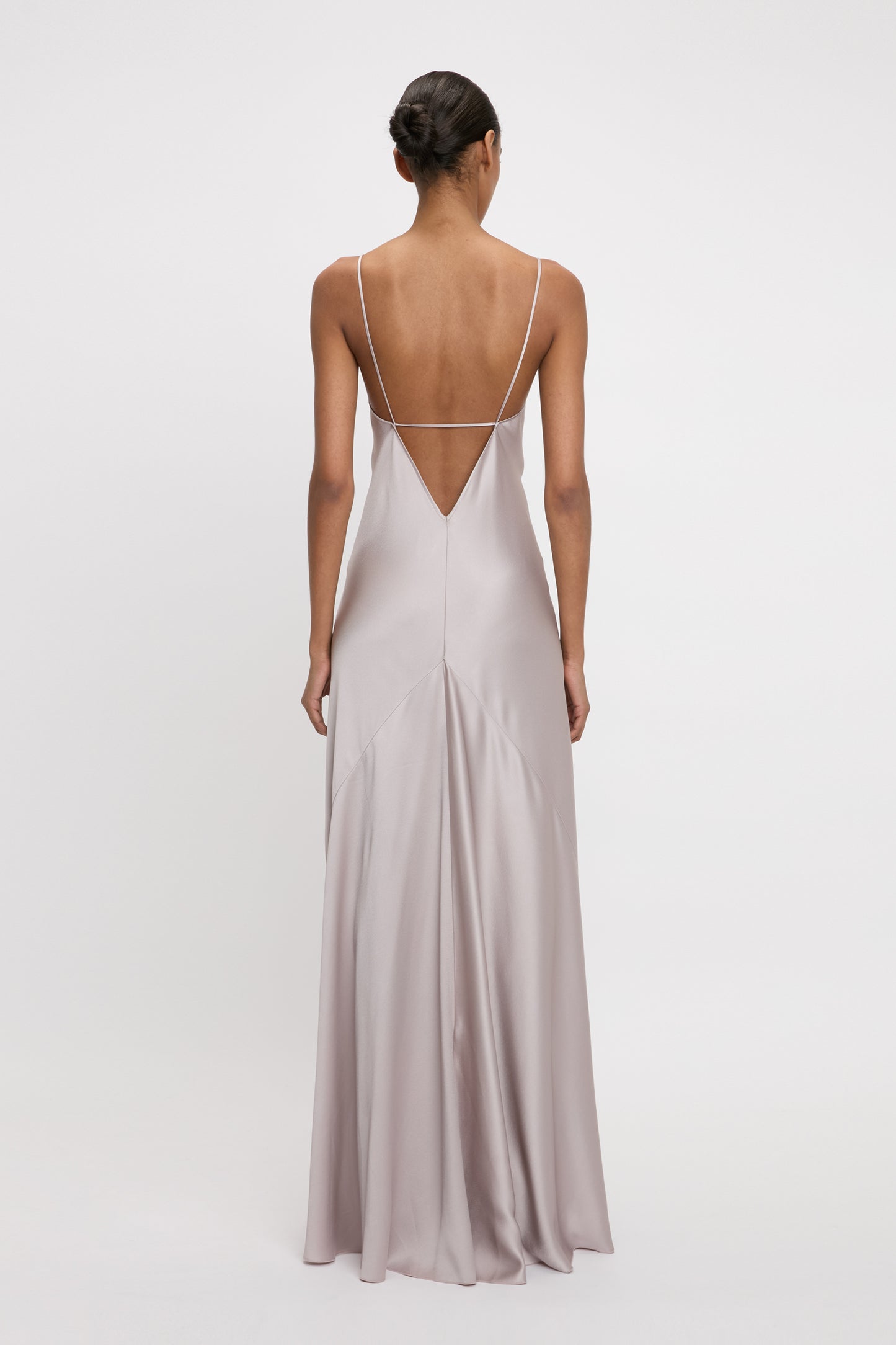 Cami Floor-Length Dress In Heather