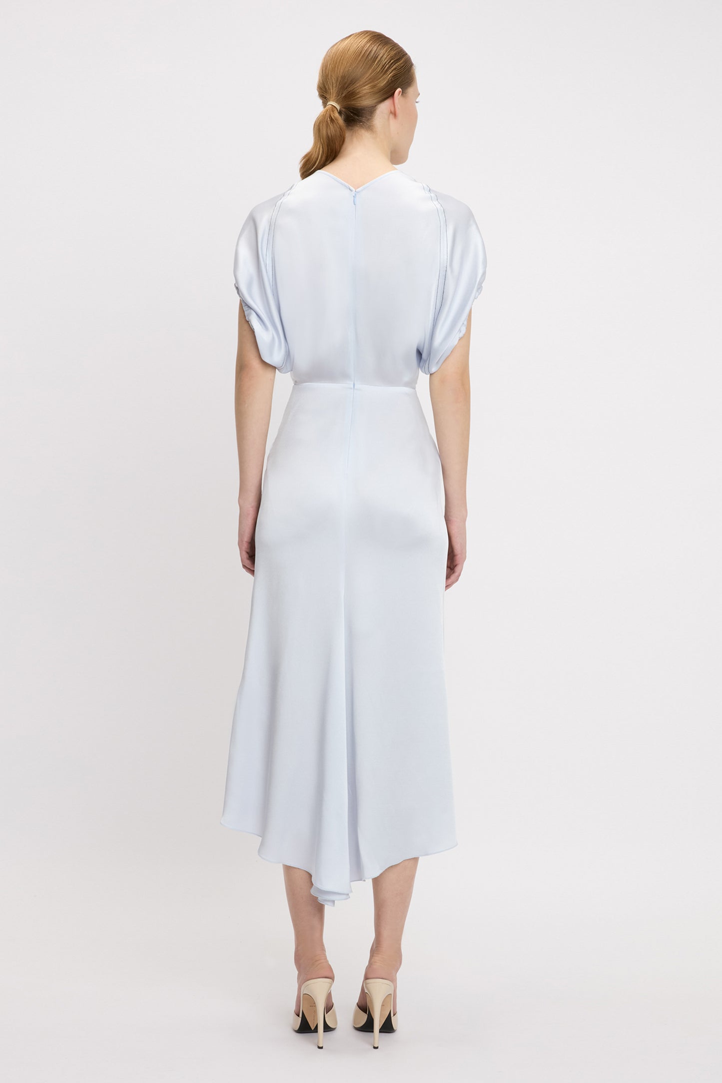 Edith Midi Dress In Ice