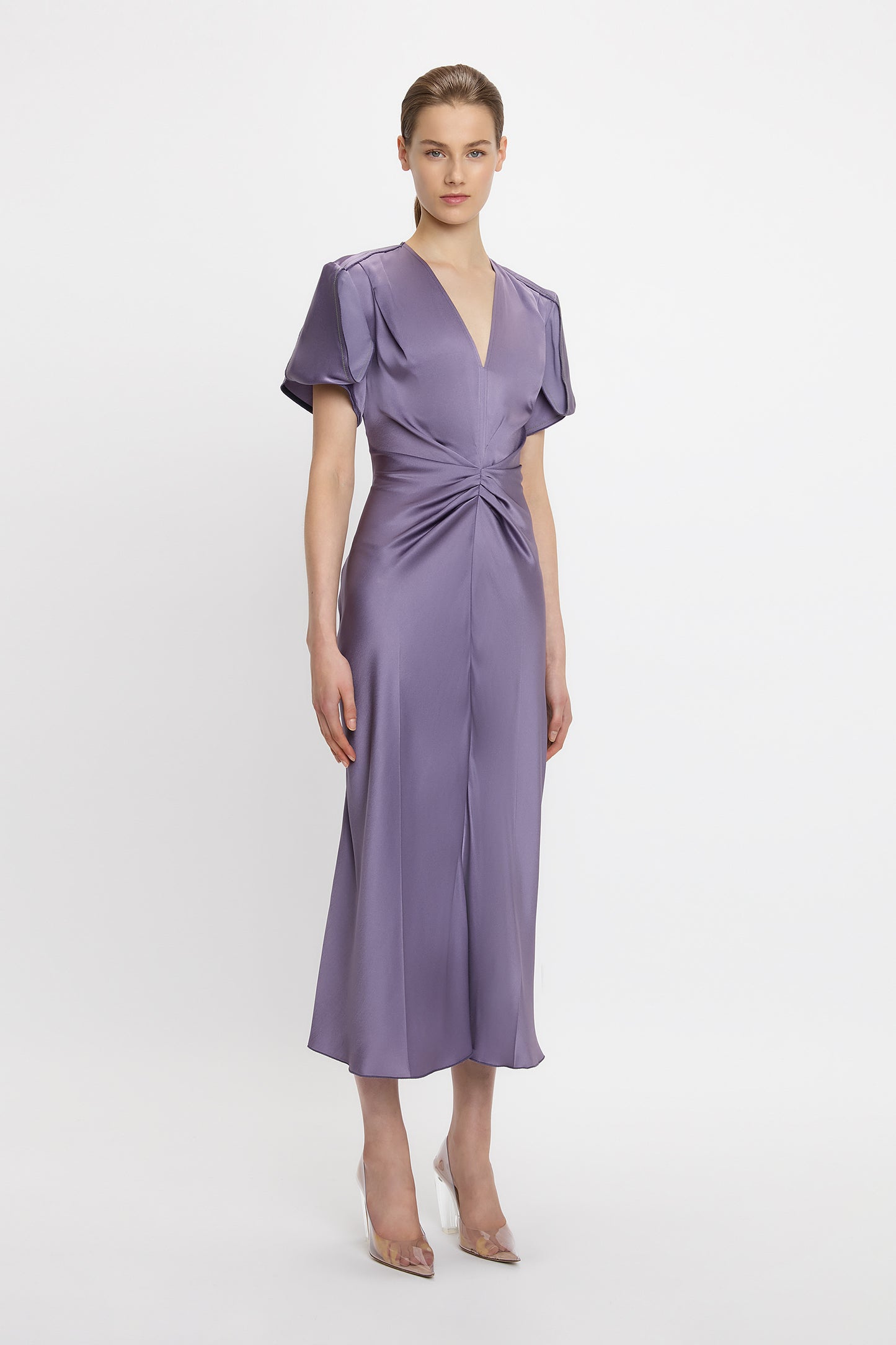 Eve Midi Dress In Iris