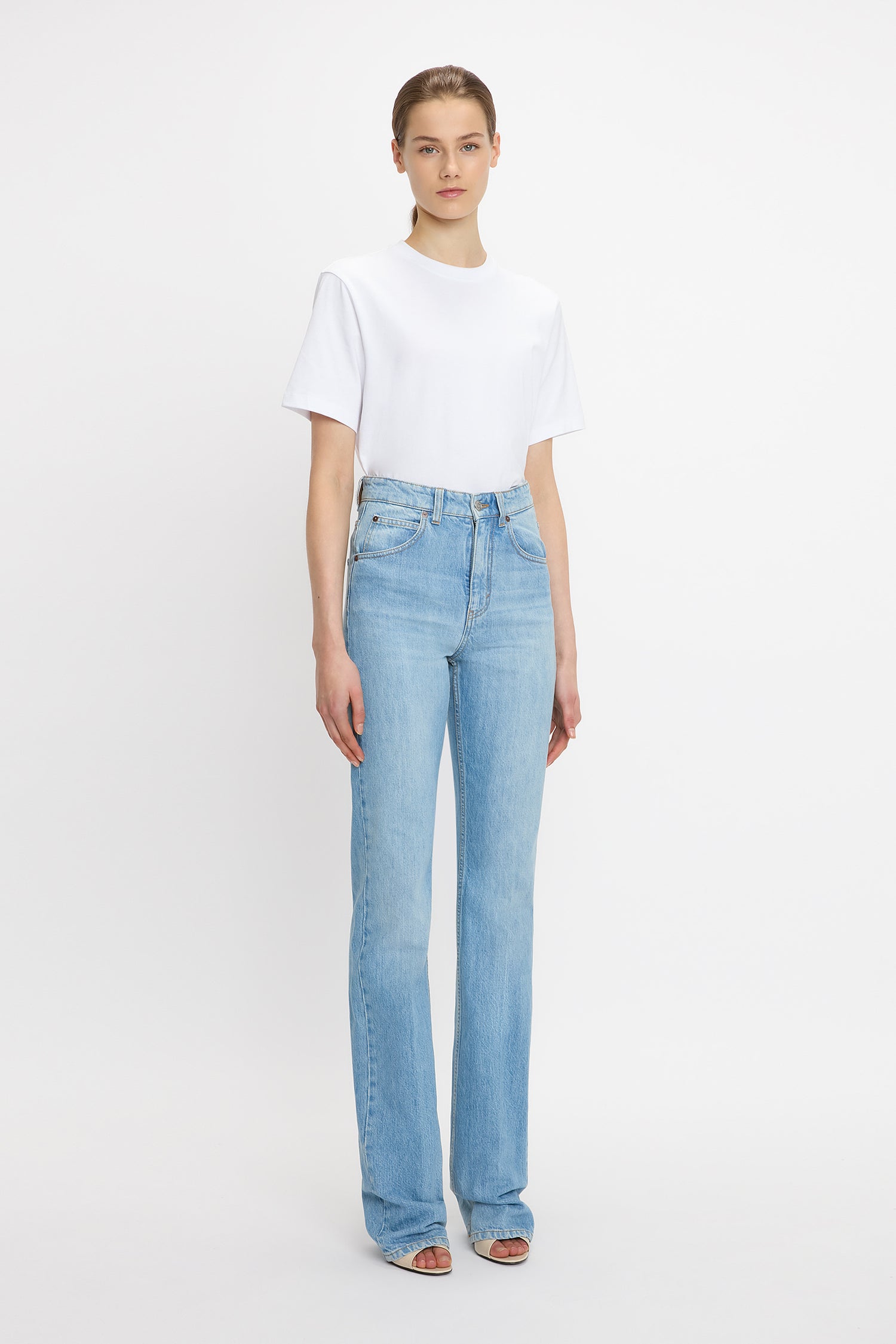 Julia Jean High Waisted In Light Blue Wash