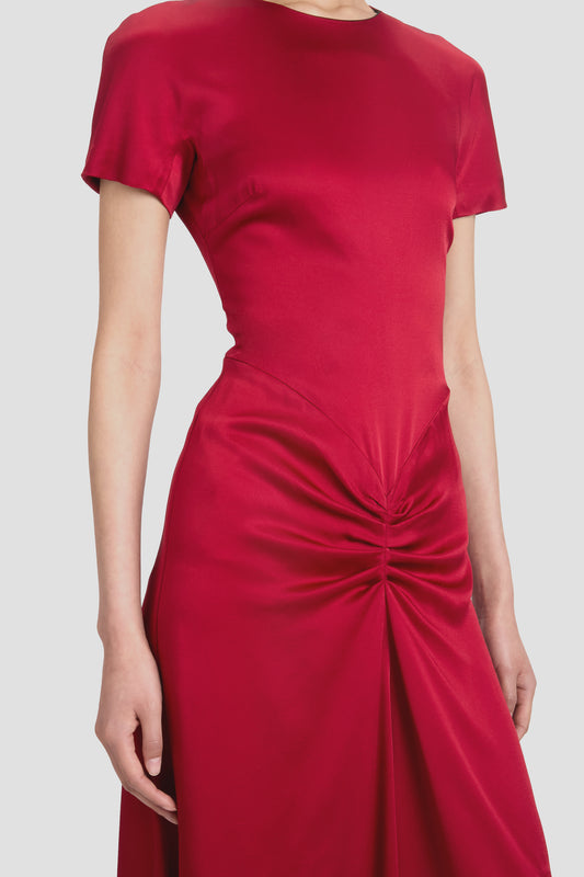 Blaire Midi Dress In Rose