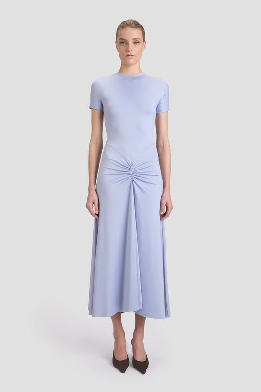 Blaire Midi Dress In Delphinium Blue