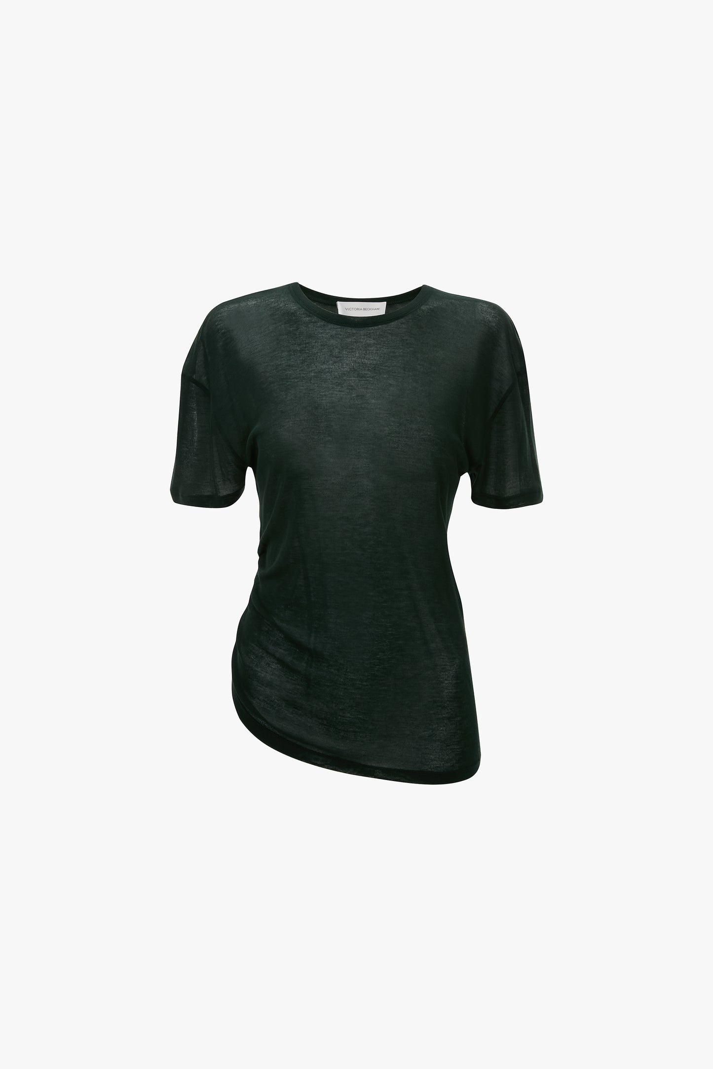 Lightweight T-Shirt In Bottle Green