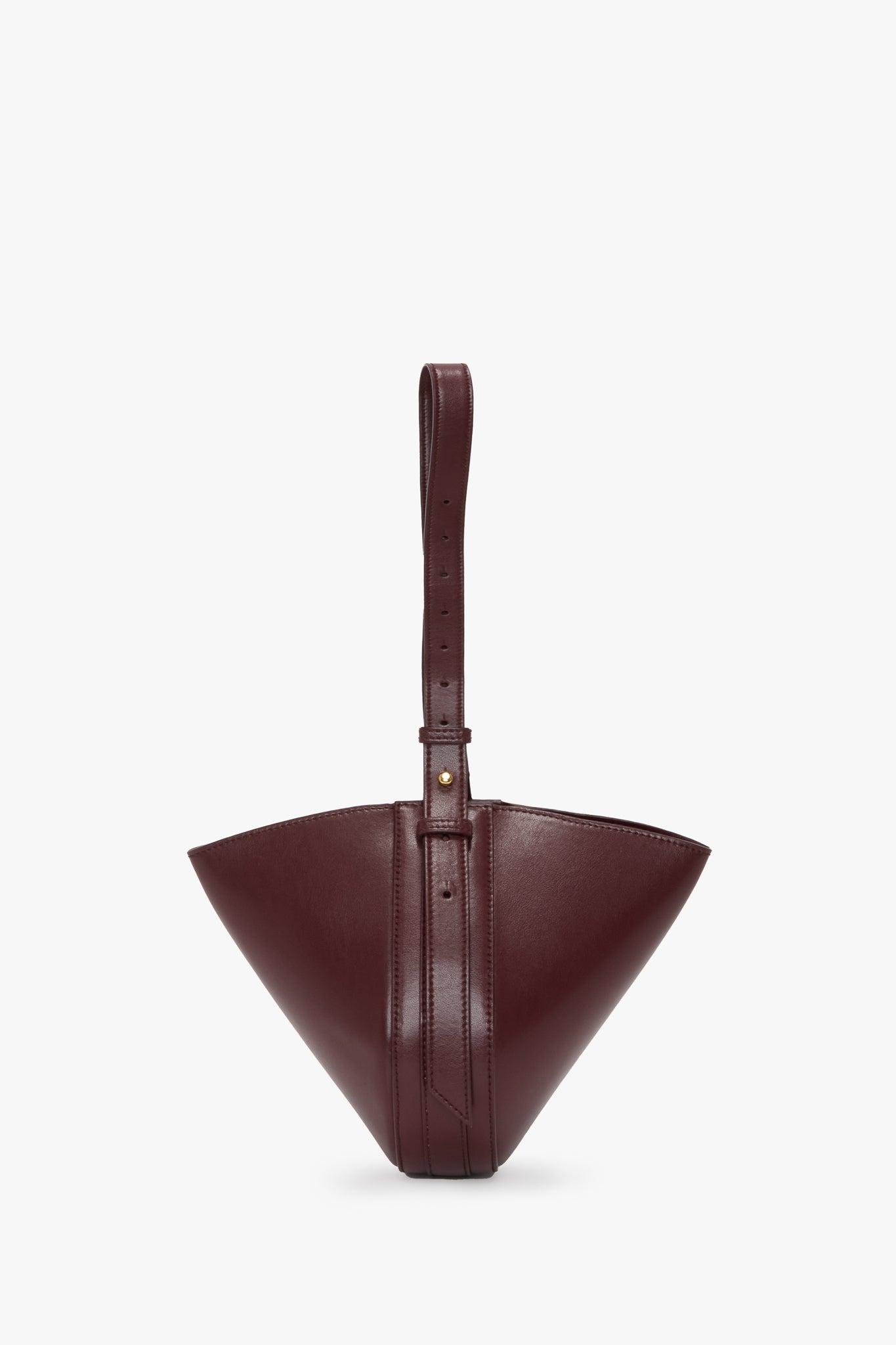 Portofino Dia Clutch In Burgundy Leather