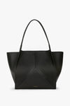 Victoria Travel Tote Bag In Black Leather