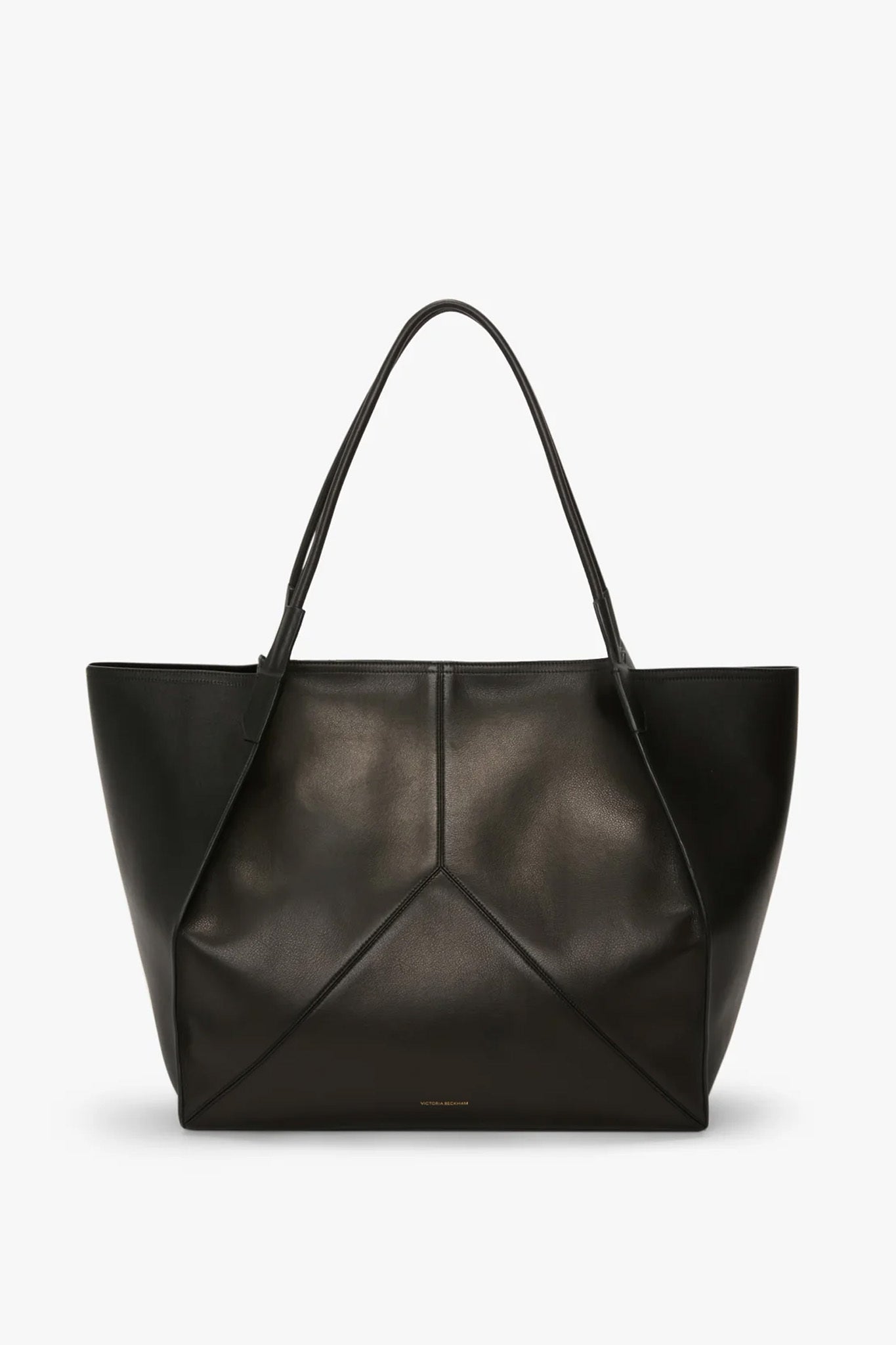 XL Victoria Tote In Black Soft Leather