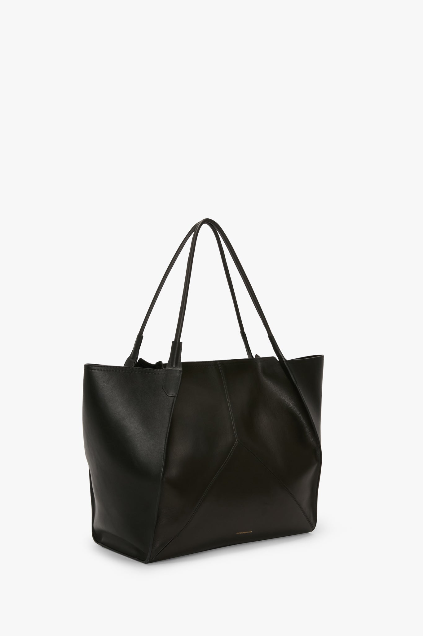 XL Victoria Tote In Black Soft Leather