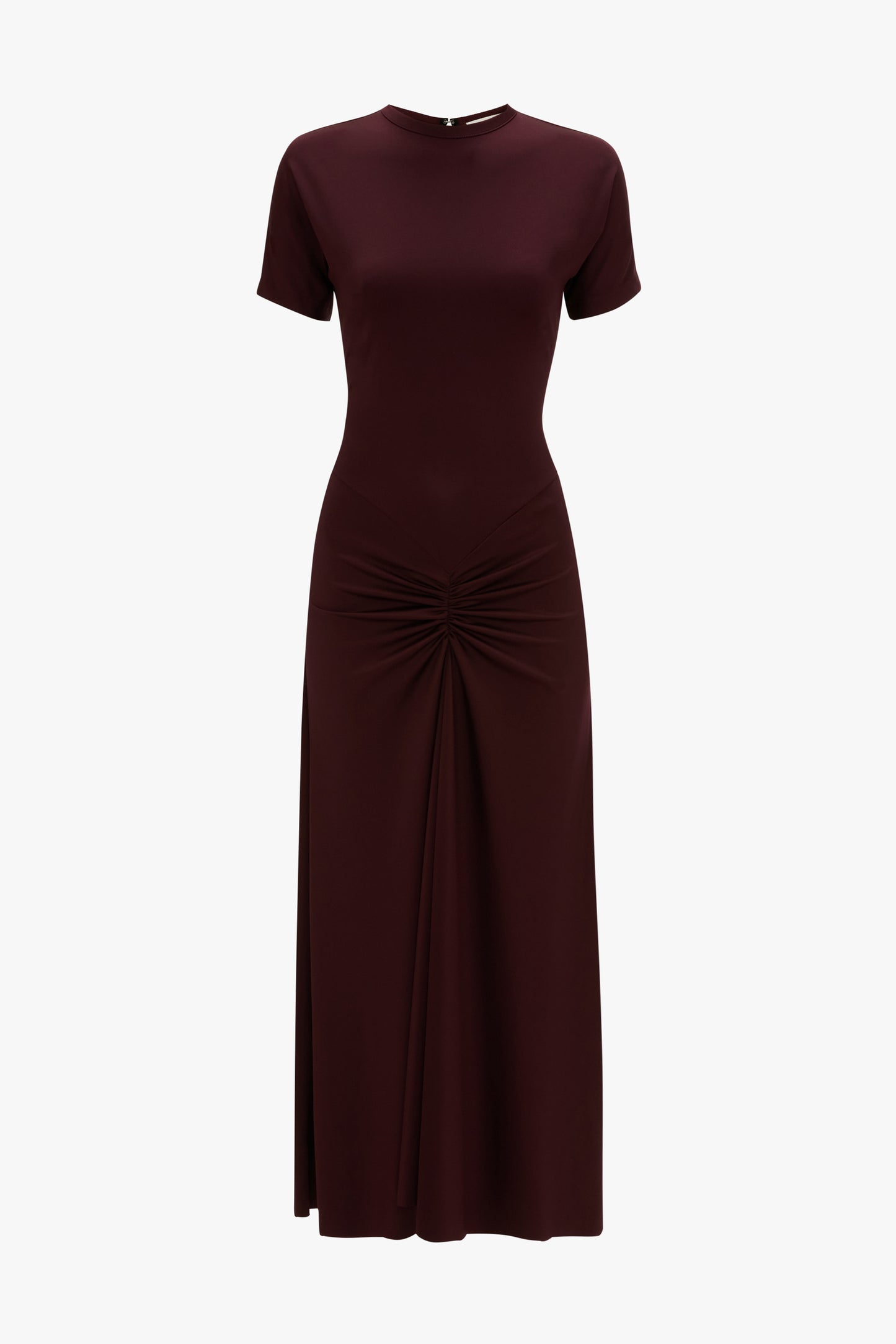 Blaire Midi Dress In Merlot