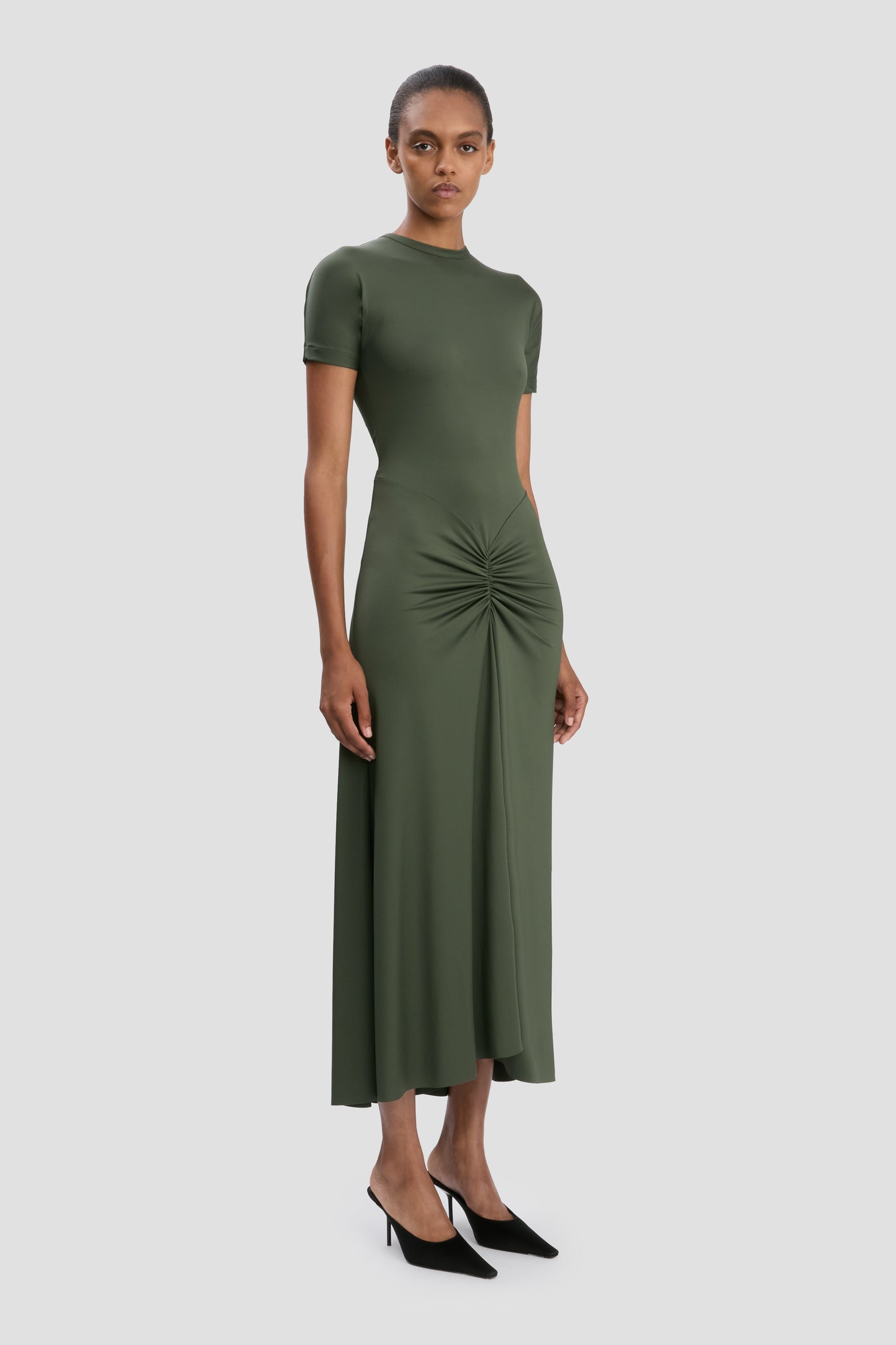 Blaire Midi Dress In Oregano