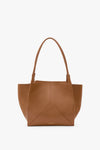 Victoria Tote Bag In Tan Leather