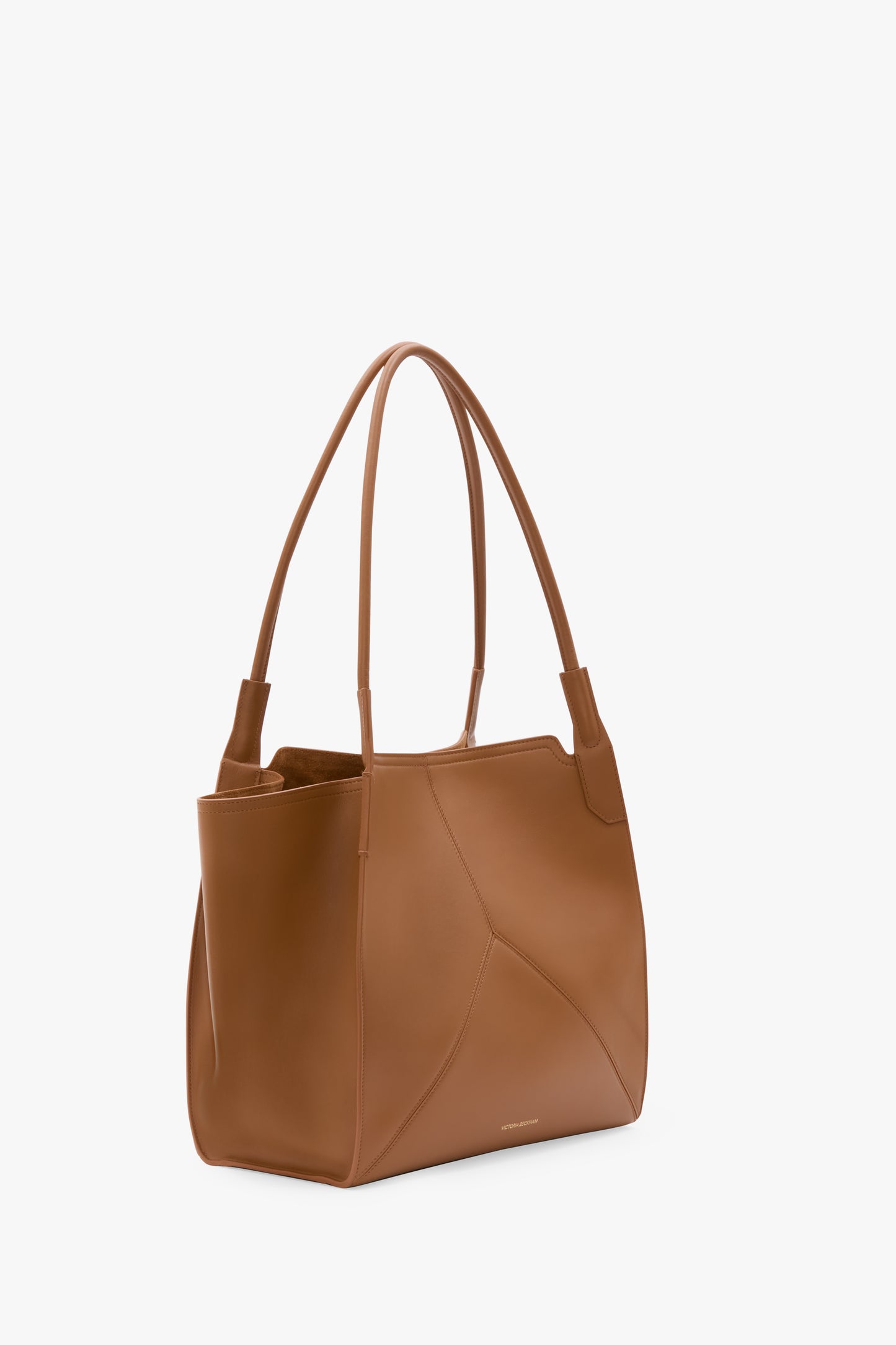 Victoria Tote Bag In Tan Leather