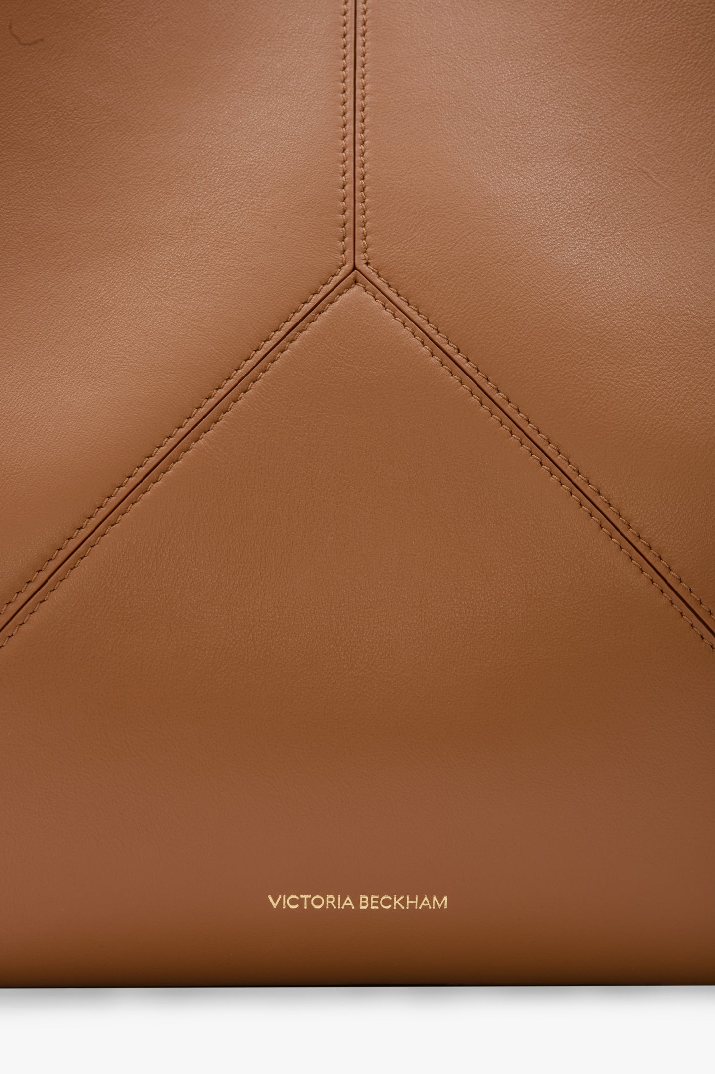 Victoria Tote Bag In Tan Leather