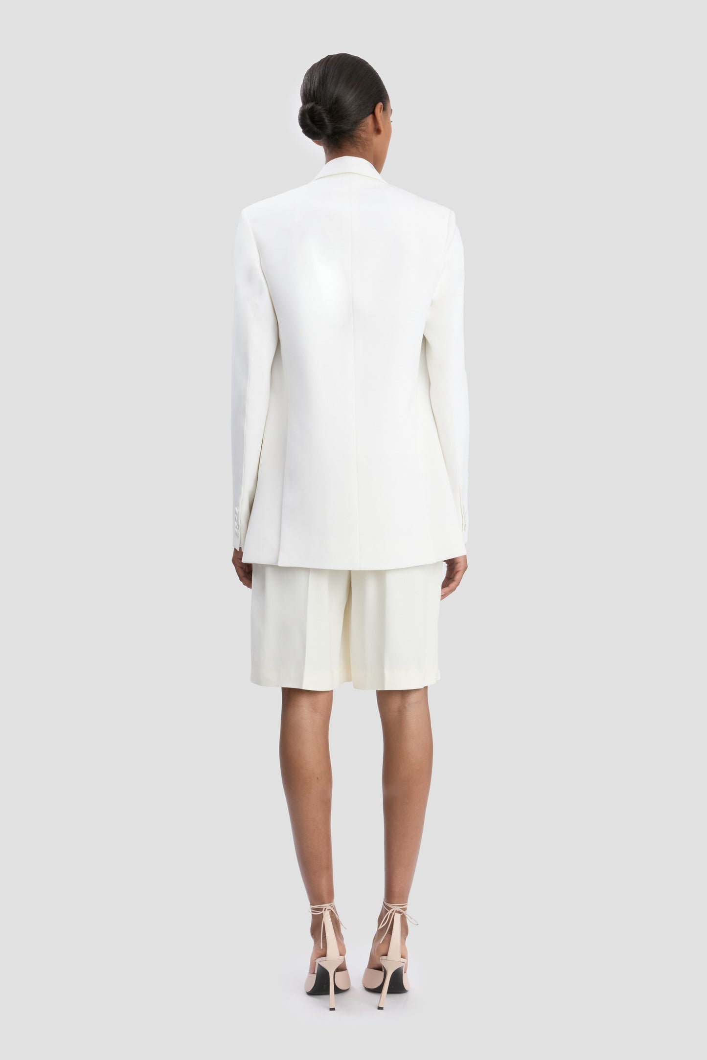 Tailored Jacket In Ivory