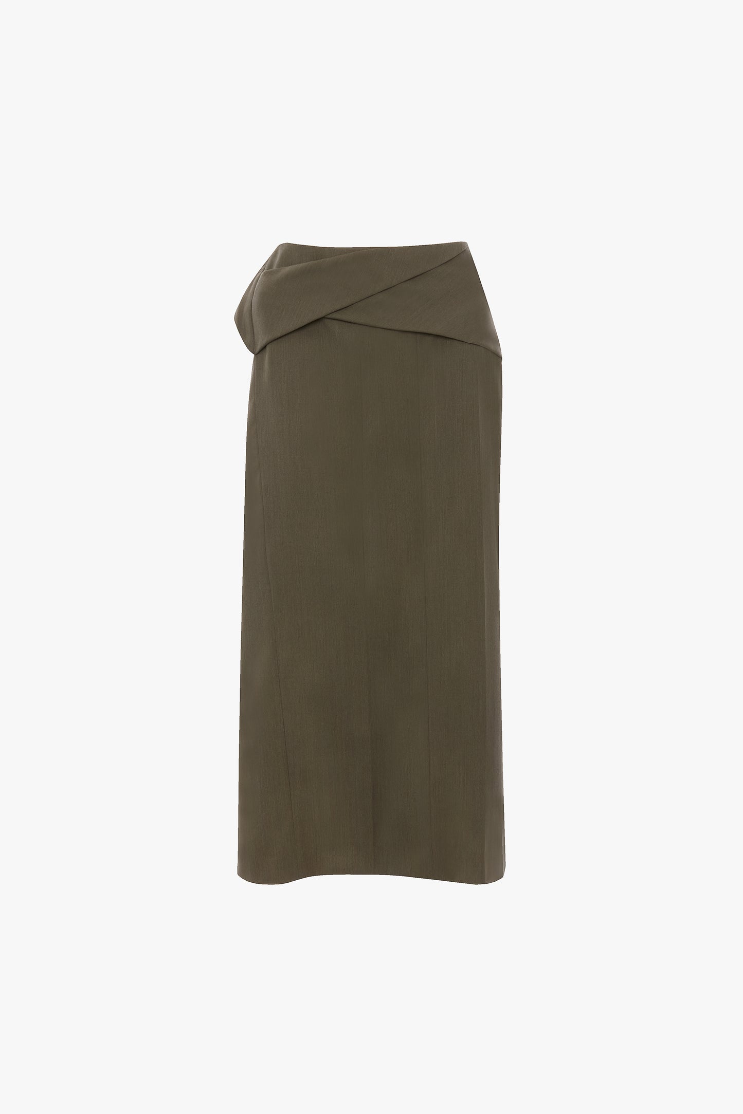 Wrap Skirt In Sage Melange