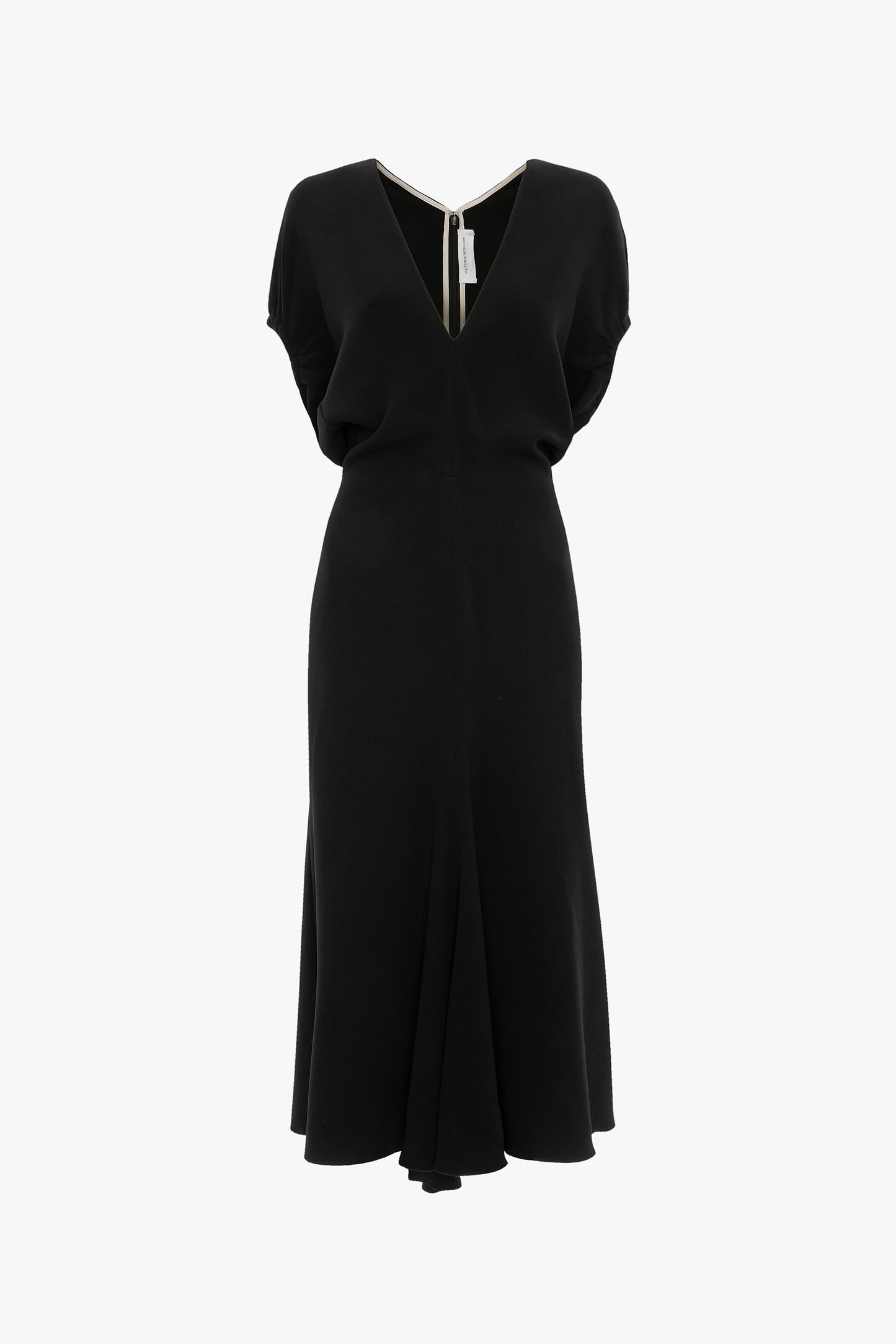 Edith Midi Dress In Black