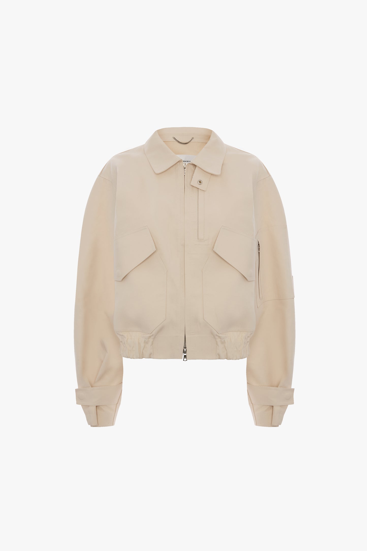 Victoria Beckham X Mackintosh Bomber Jacket In Putty