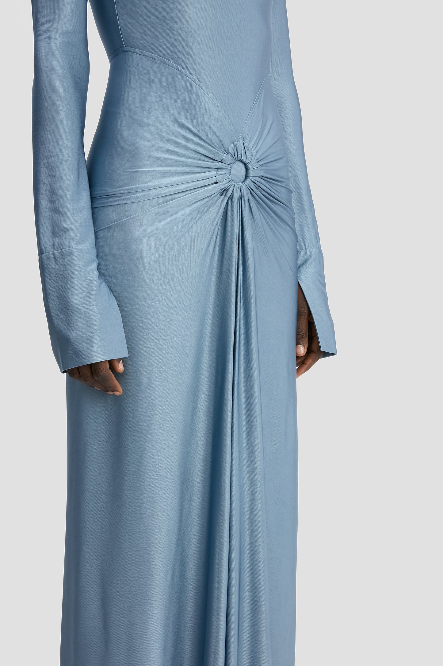 Frances Midi Dress In Stone