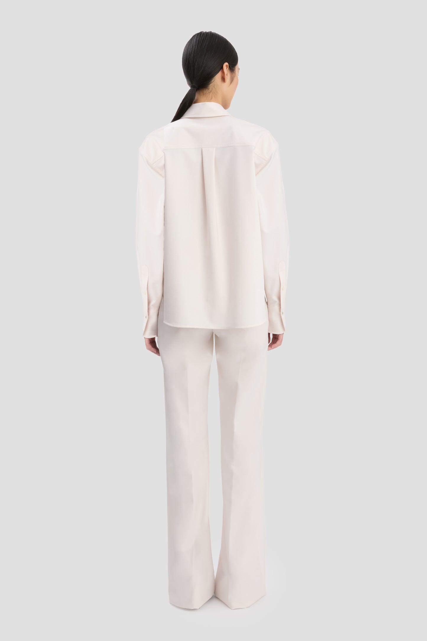 Long Sleeve Shirt In Bone
