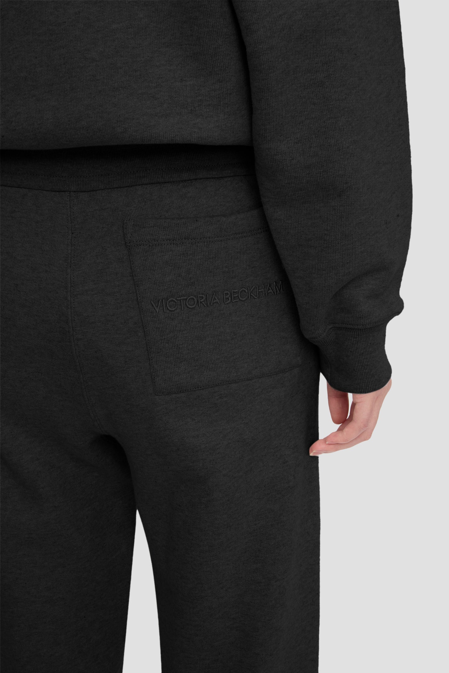 Logo Embroidered Jogger In Black