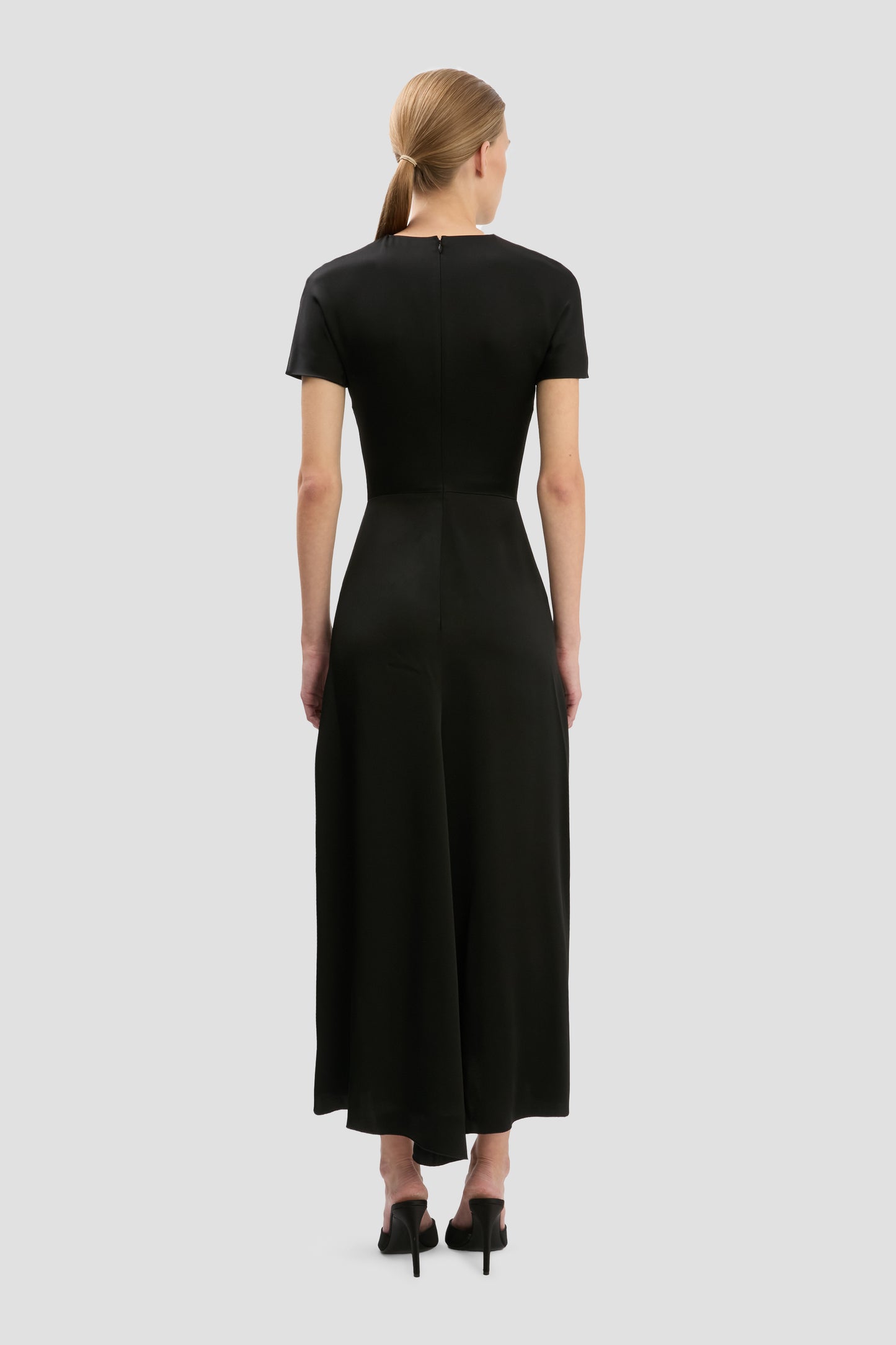 Blaire Midi Dress In Black