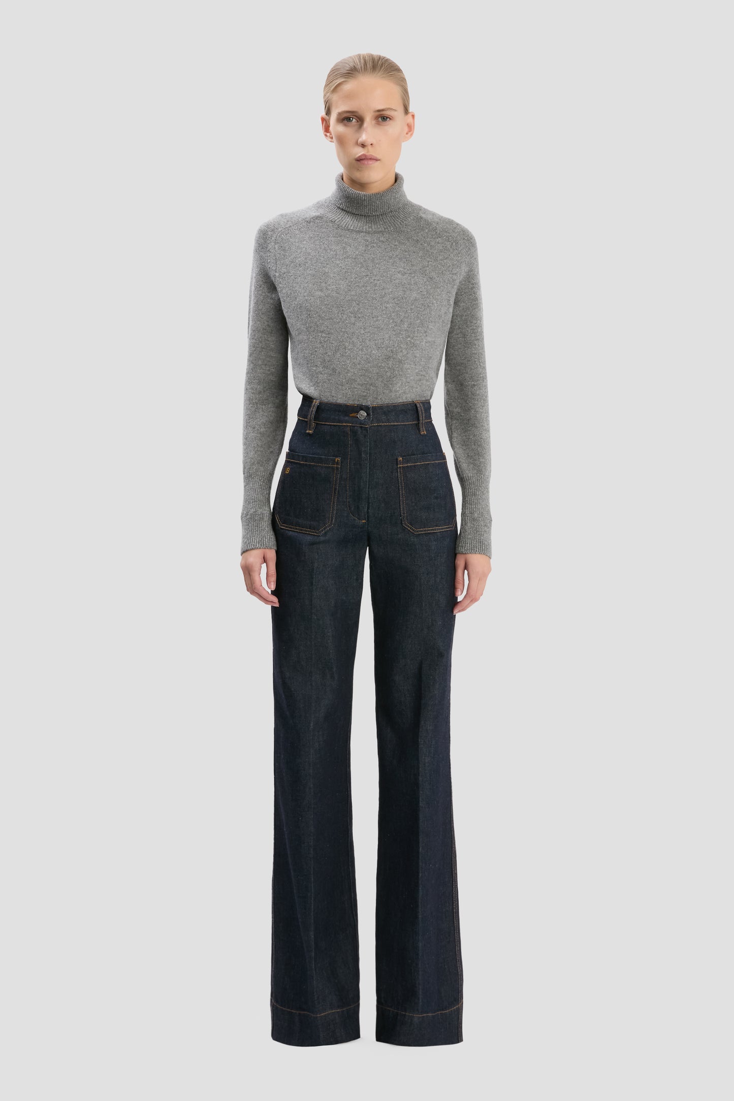 Alina Stretch Jean In Indigo Rinse