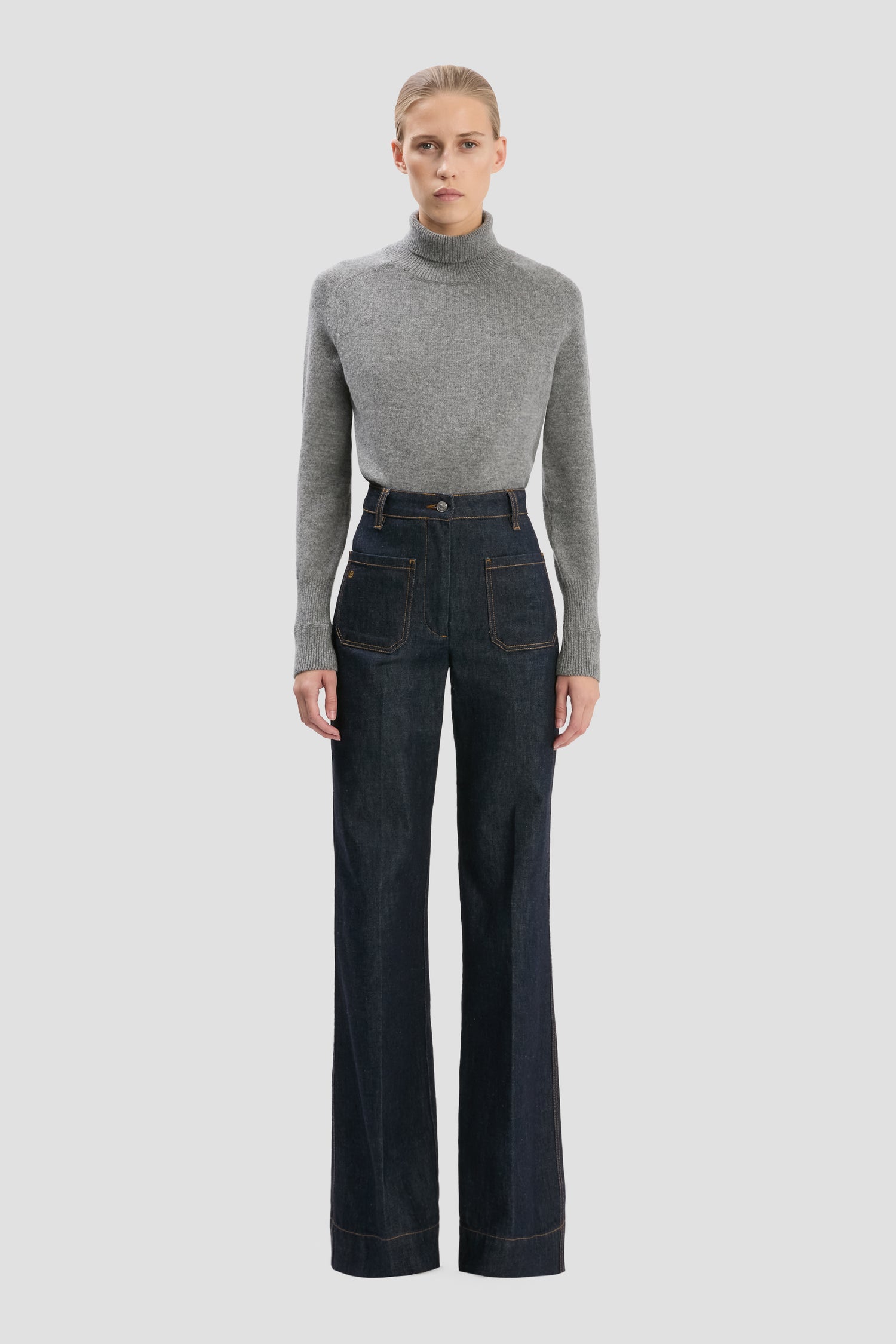 Alina Stretch Jean In Indigo Rinse