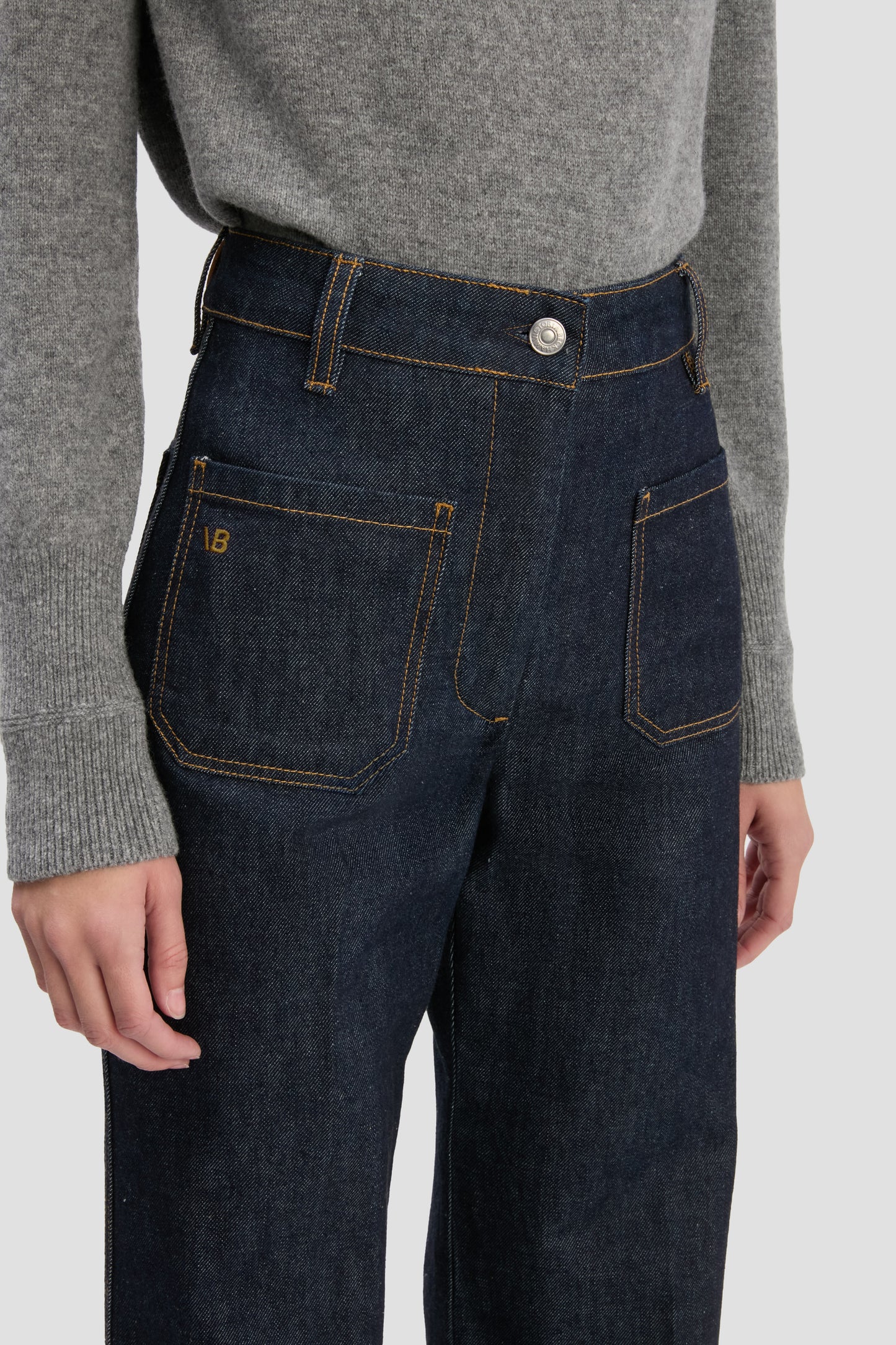 Alina Stretch Jean In Indigo Rinse