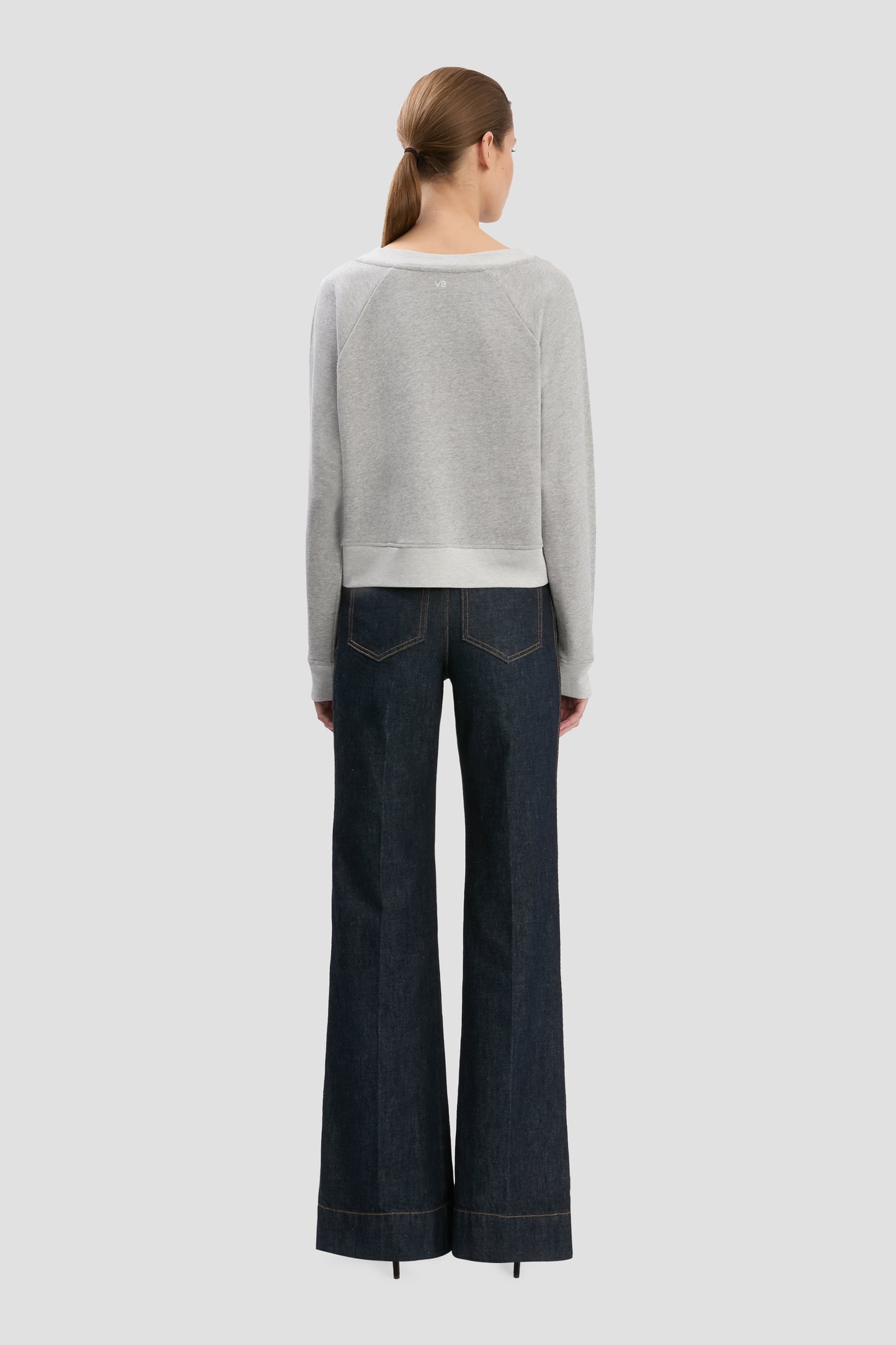 Constance Sweatshirt In Grey Marl