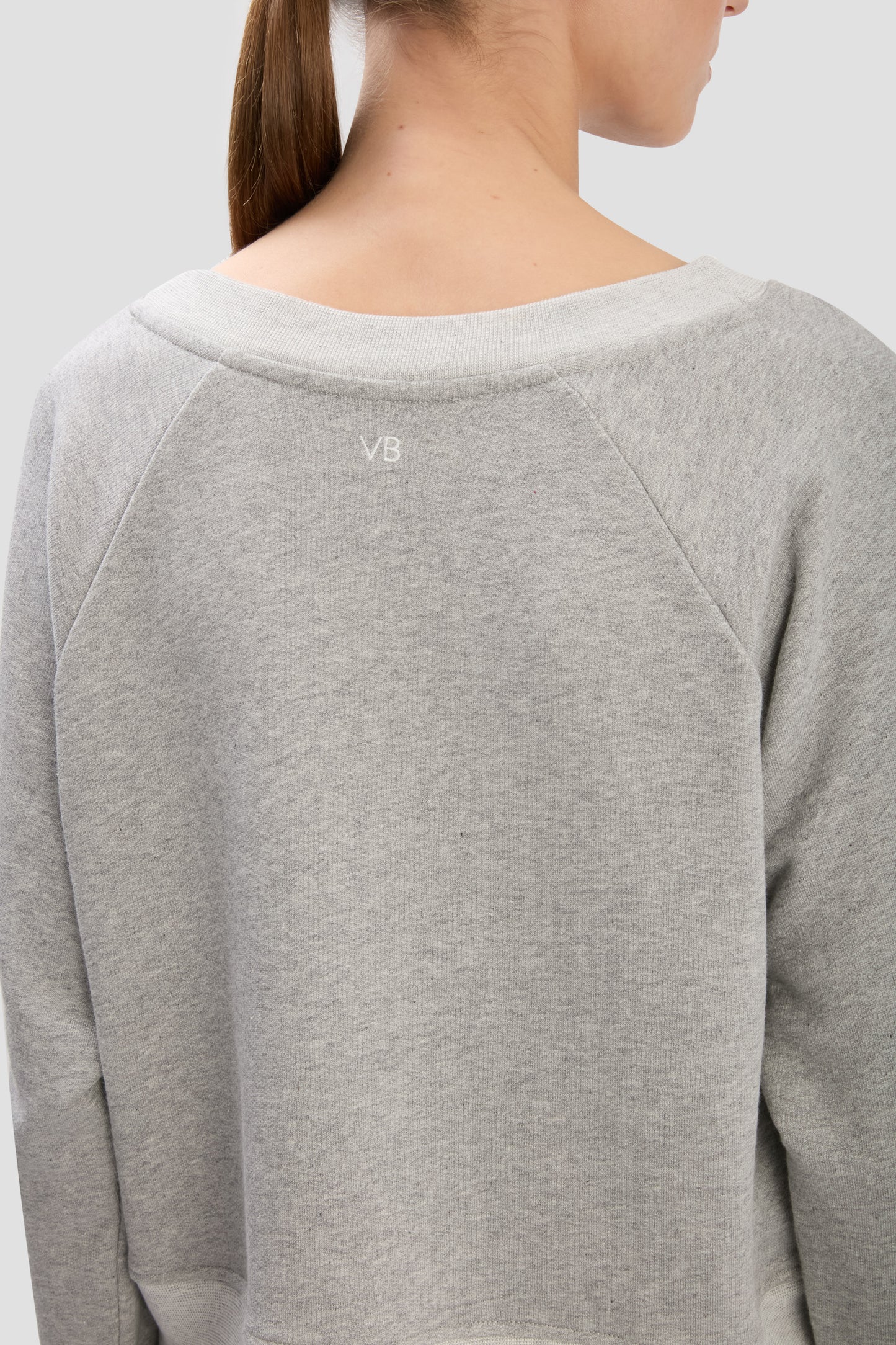 Constance Sweatshirt In Grey Marl