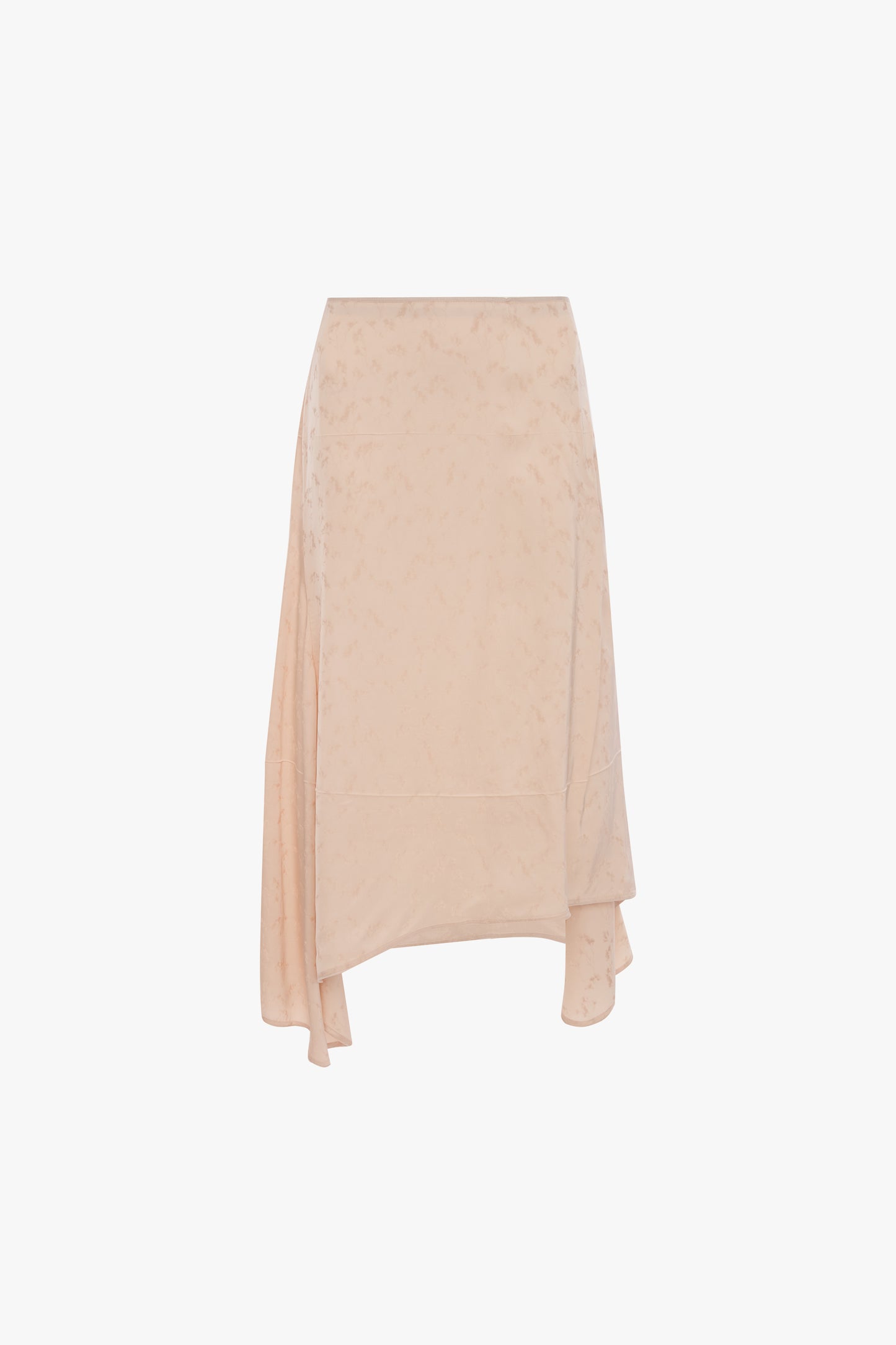 Asymmetric Drape Skirt In Blossom