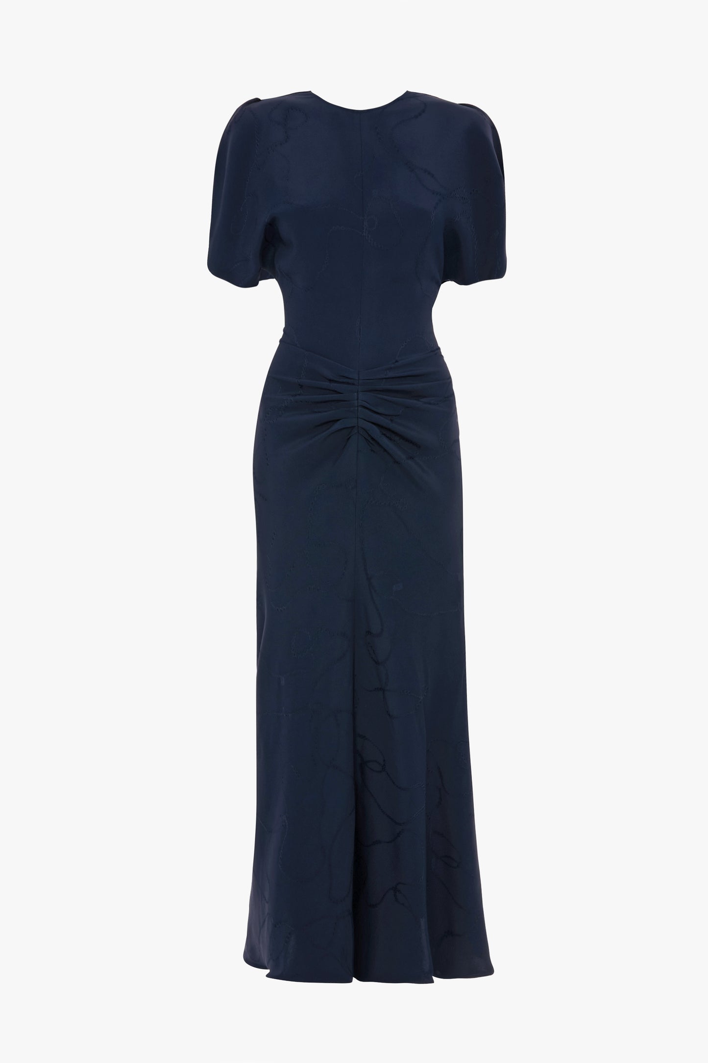Bela Midi Dress In Navy