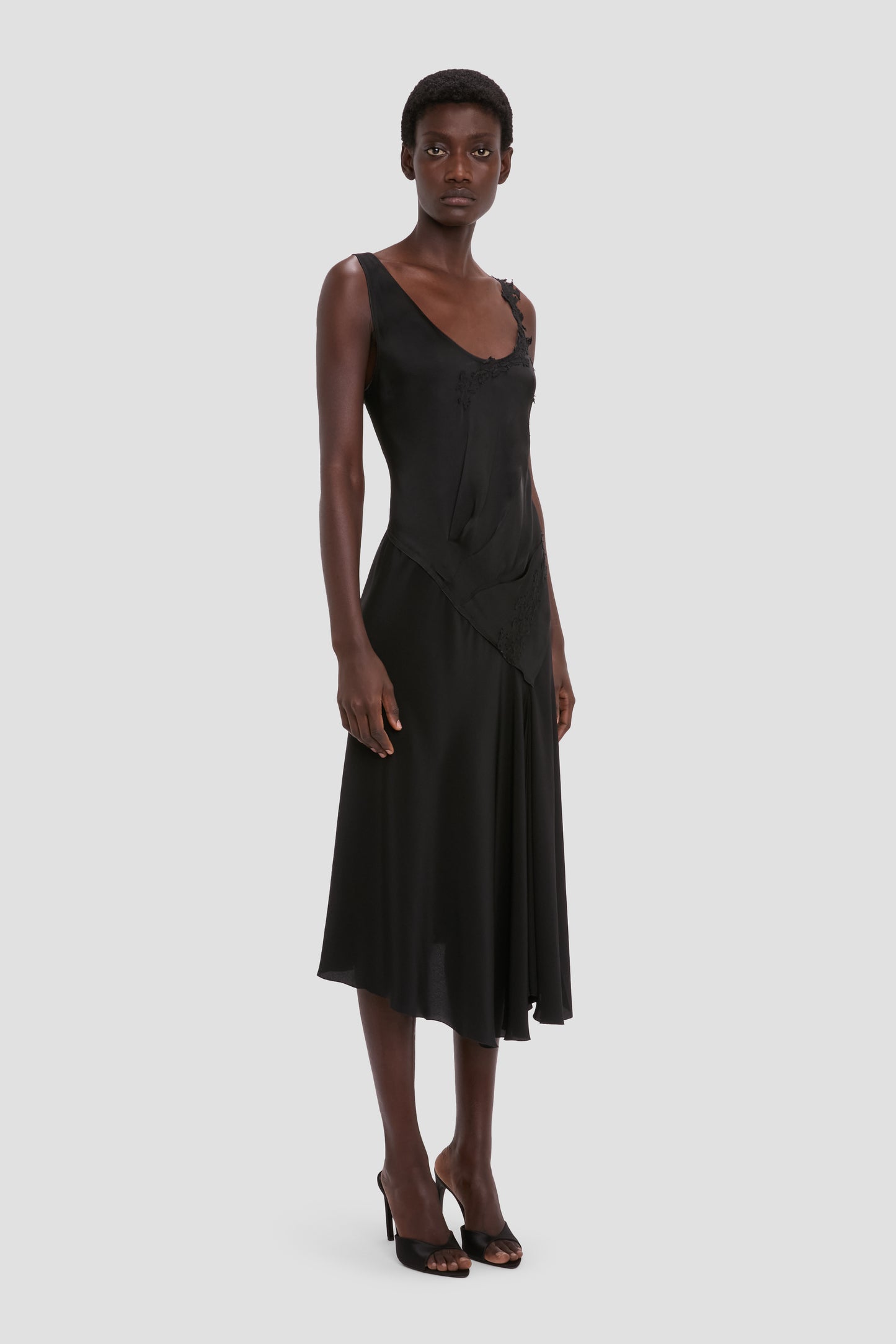 Lace Dress In Black