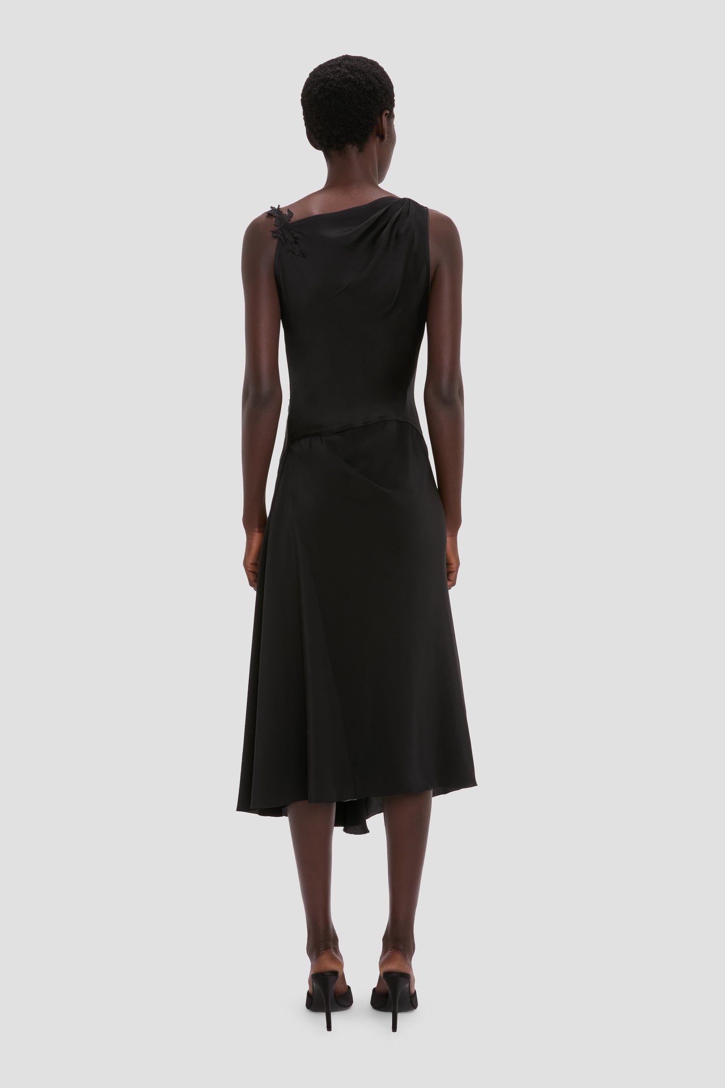 Lace Dress In Black