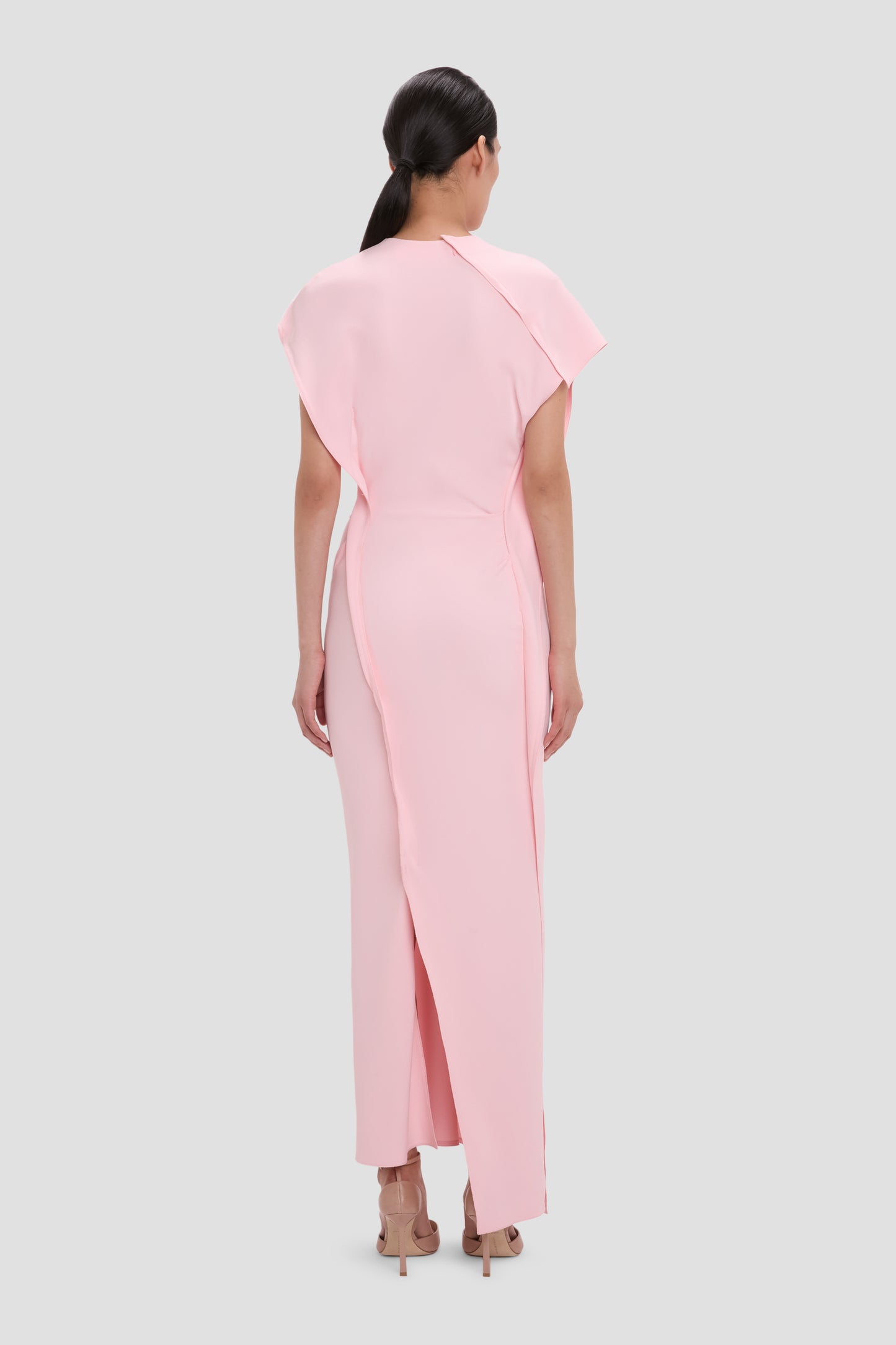 Victoria Midi Dress In Candy Floss