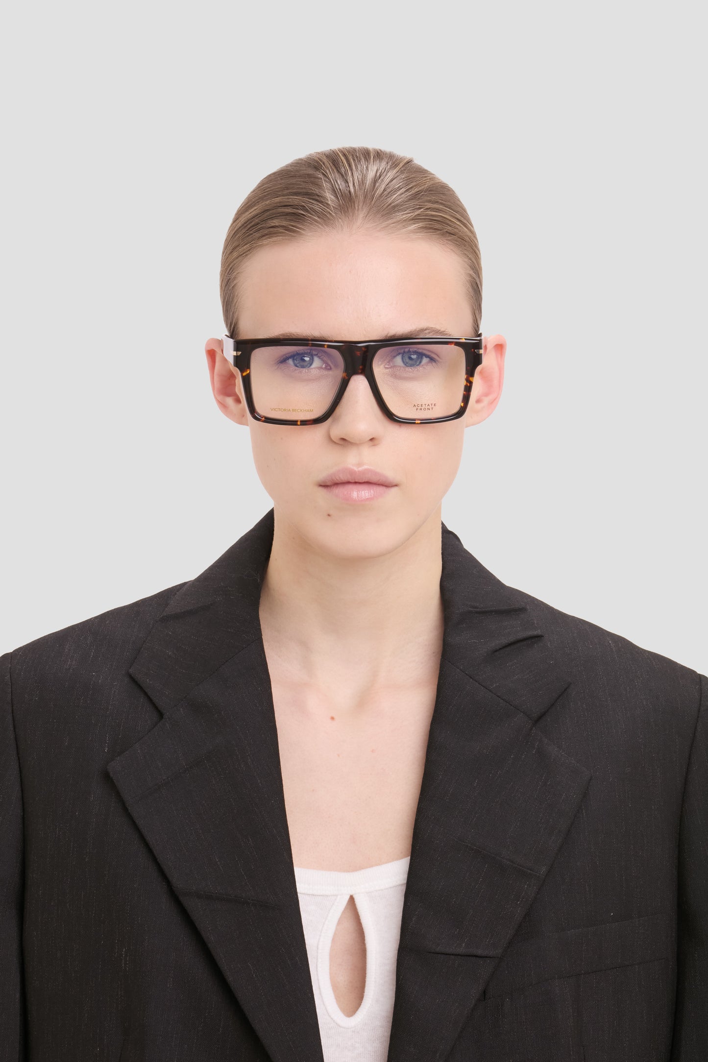 Sculpted Flat Top Frame In Havana