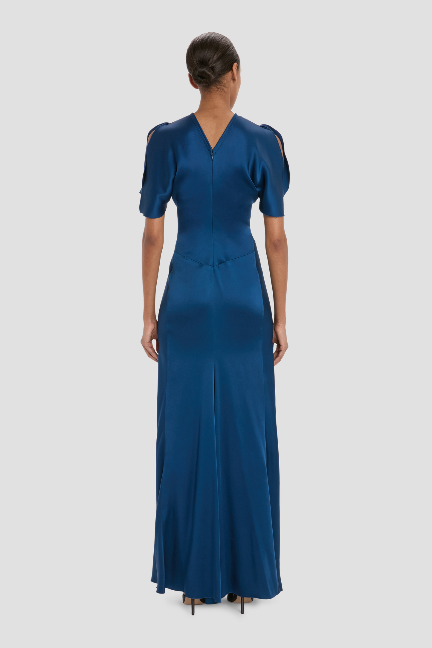 Isabella Gown In Dark Ocean