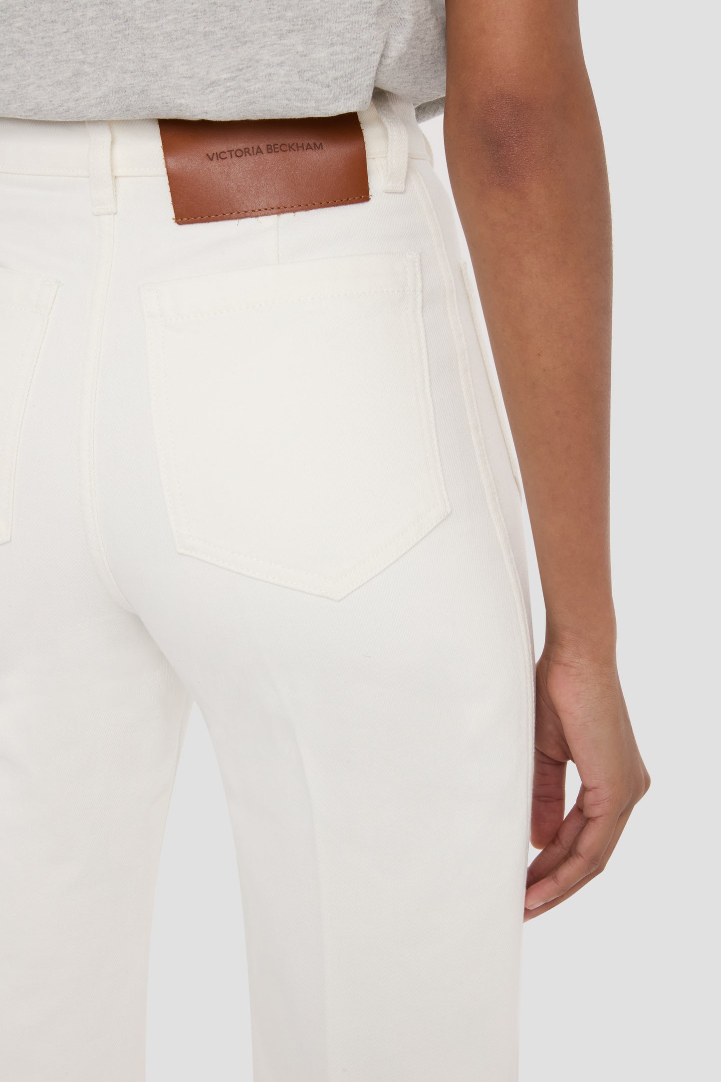 Alina Stretch Jean In Washed White